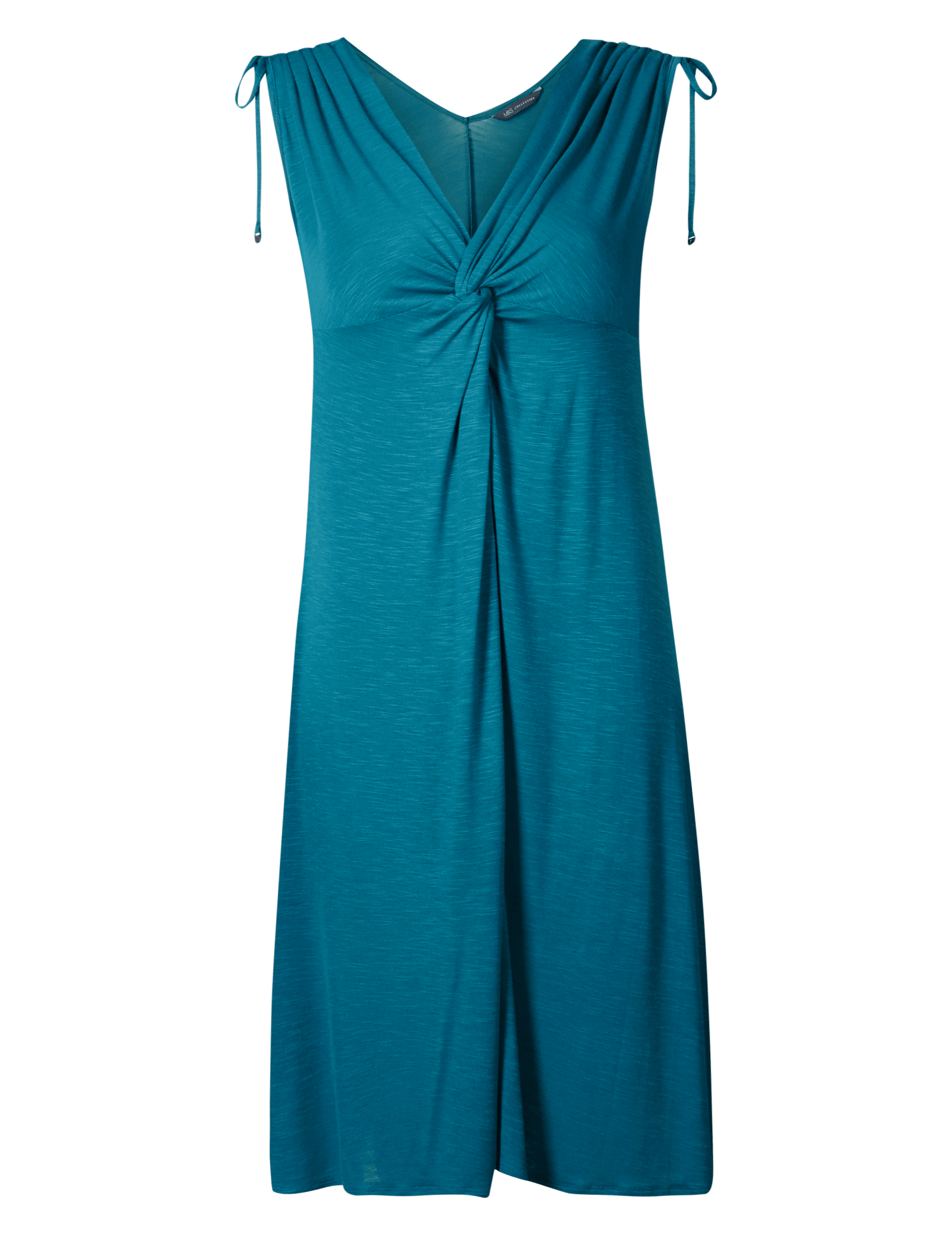 Knot Front Vest Dress Image 2 of 4