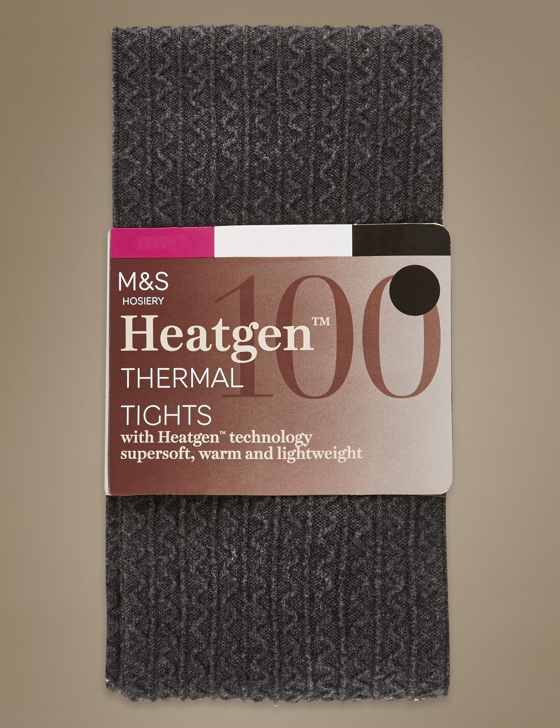 100 Denier Heatgen Opaque Tights M S Collection M S