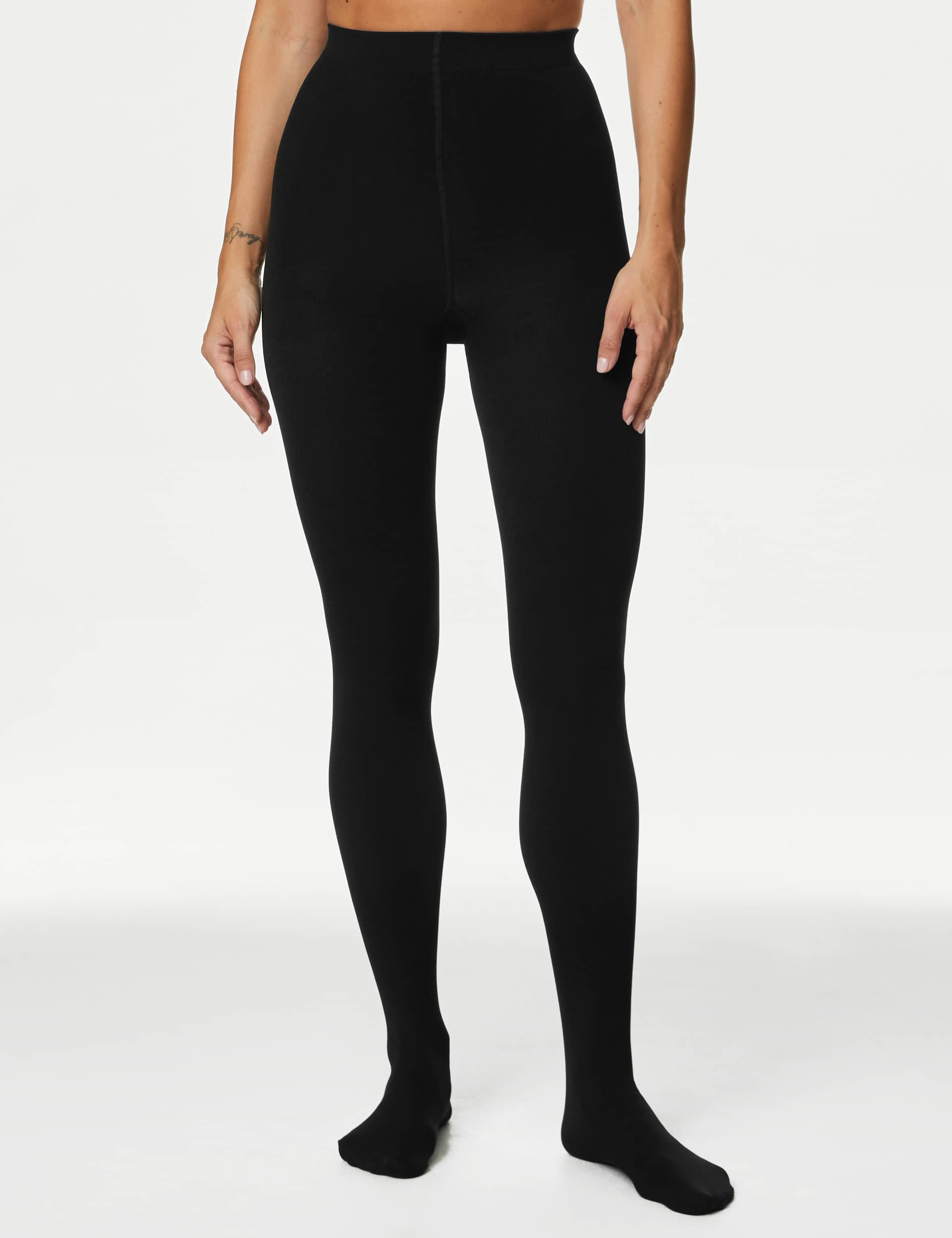 Ladies fleece lined tights best sale