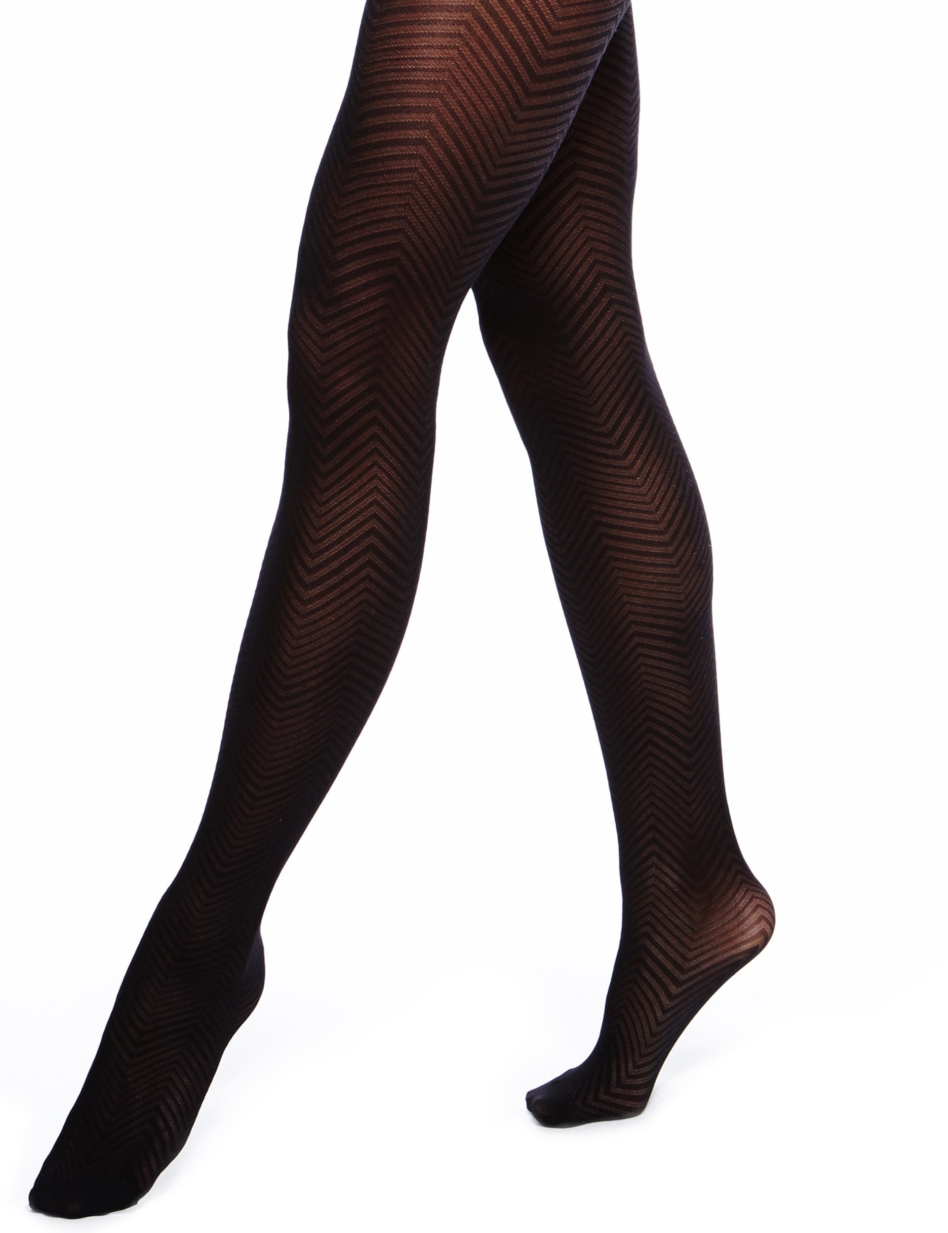 Chevron Bodyshaper Tights Image 1 of 2