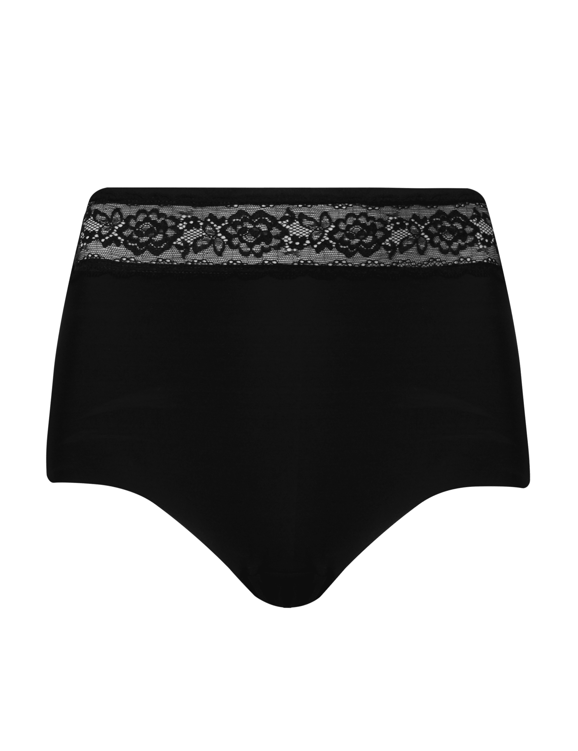 Smoothlines™ No VPL Lace High Rise Full Briefs Image 2 of 4