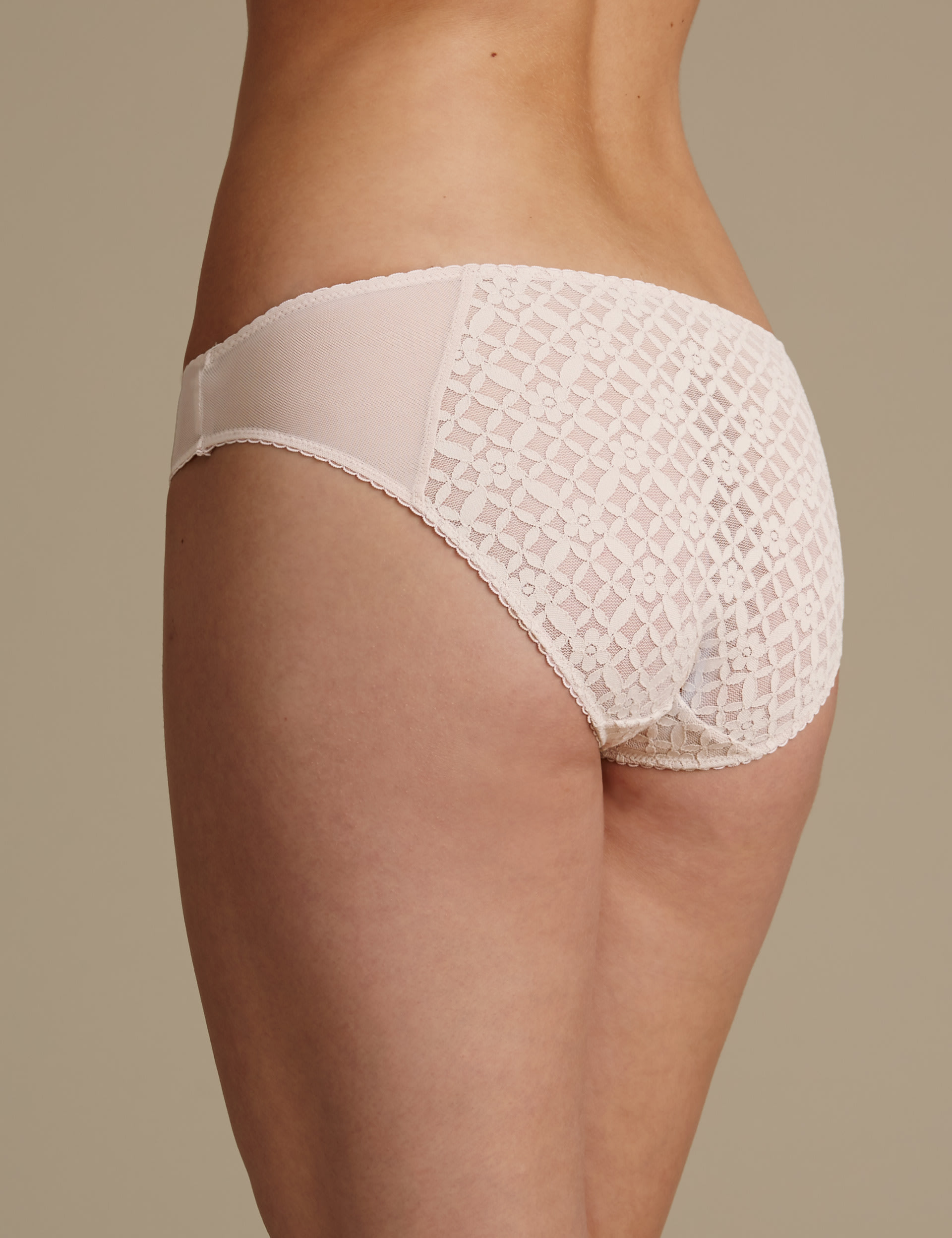 Trellis Lace Knickers Image 2 of 6