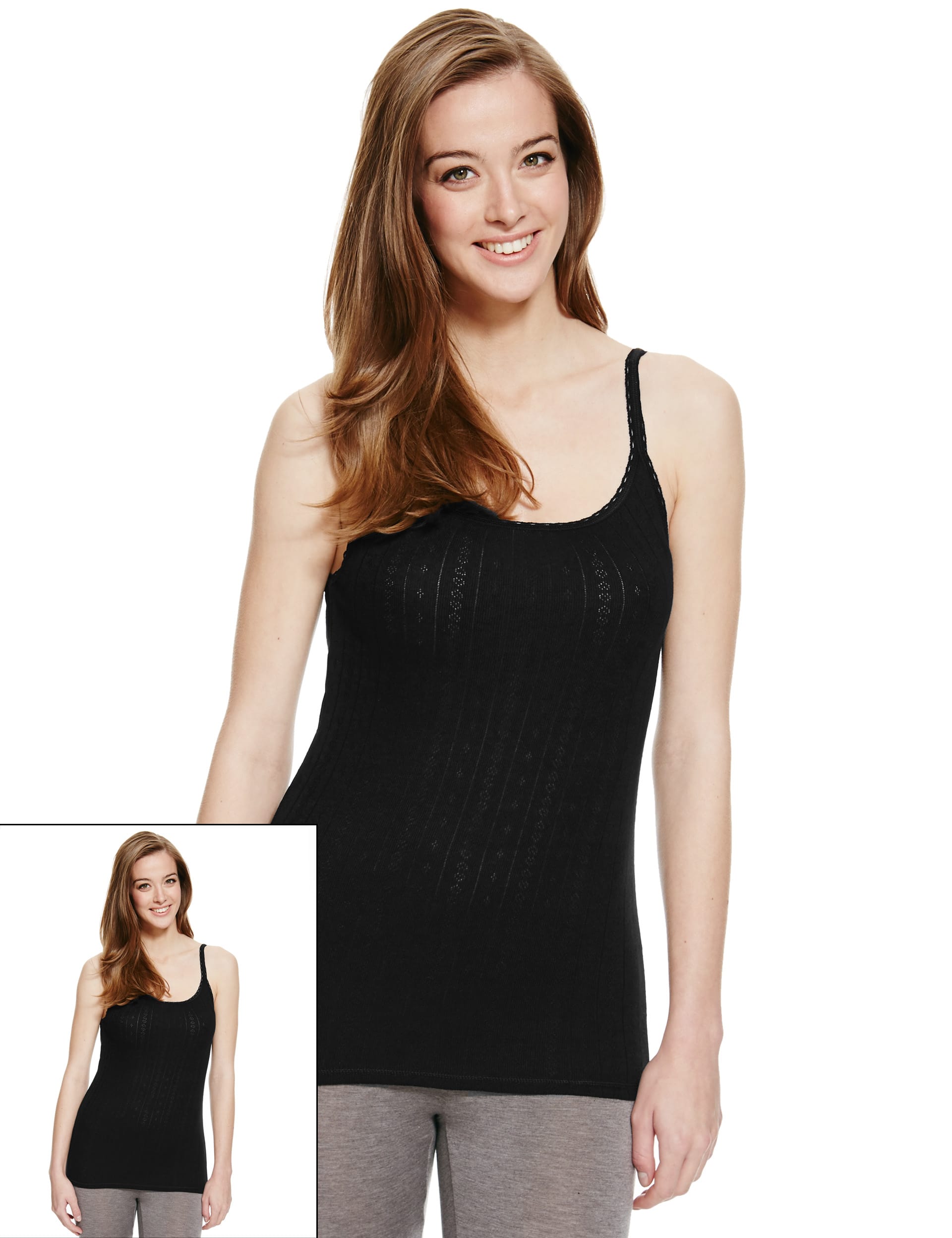 Heatgen™ Thermal Strappy Vest Camisole Image 2 of 4