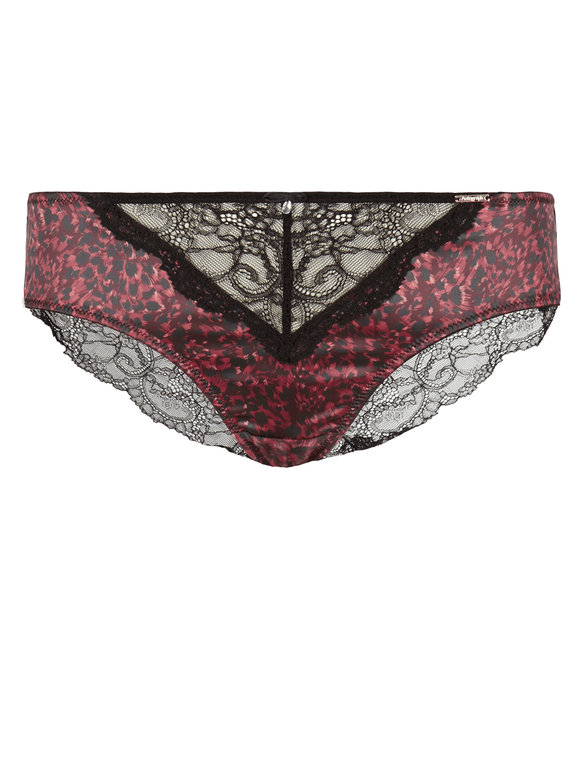 Leopard Print Brazilian Knickers Image 2 of 3