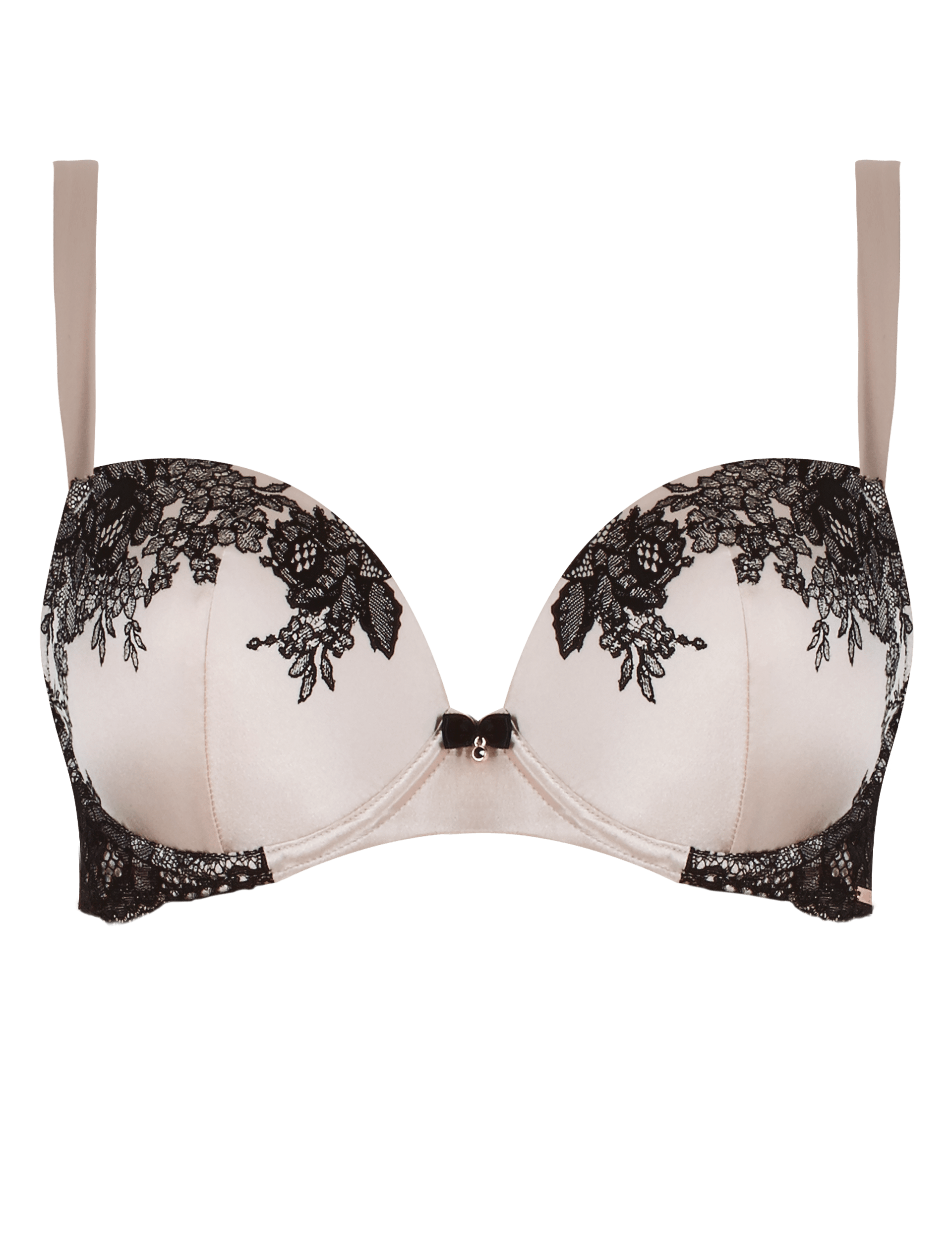 Placement Print Balcony Bra A-D Image 2 of 4