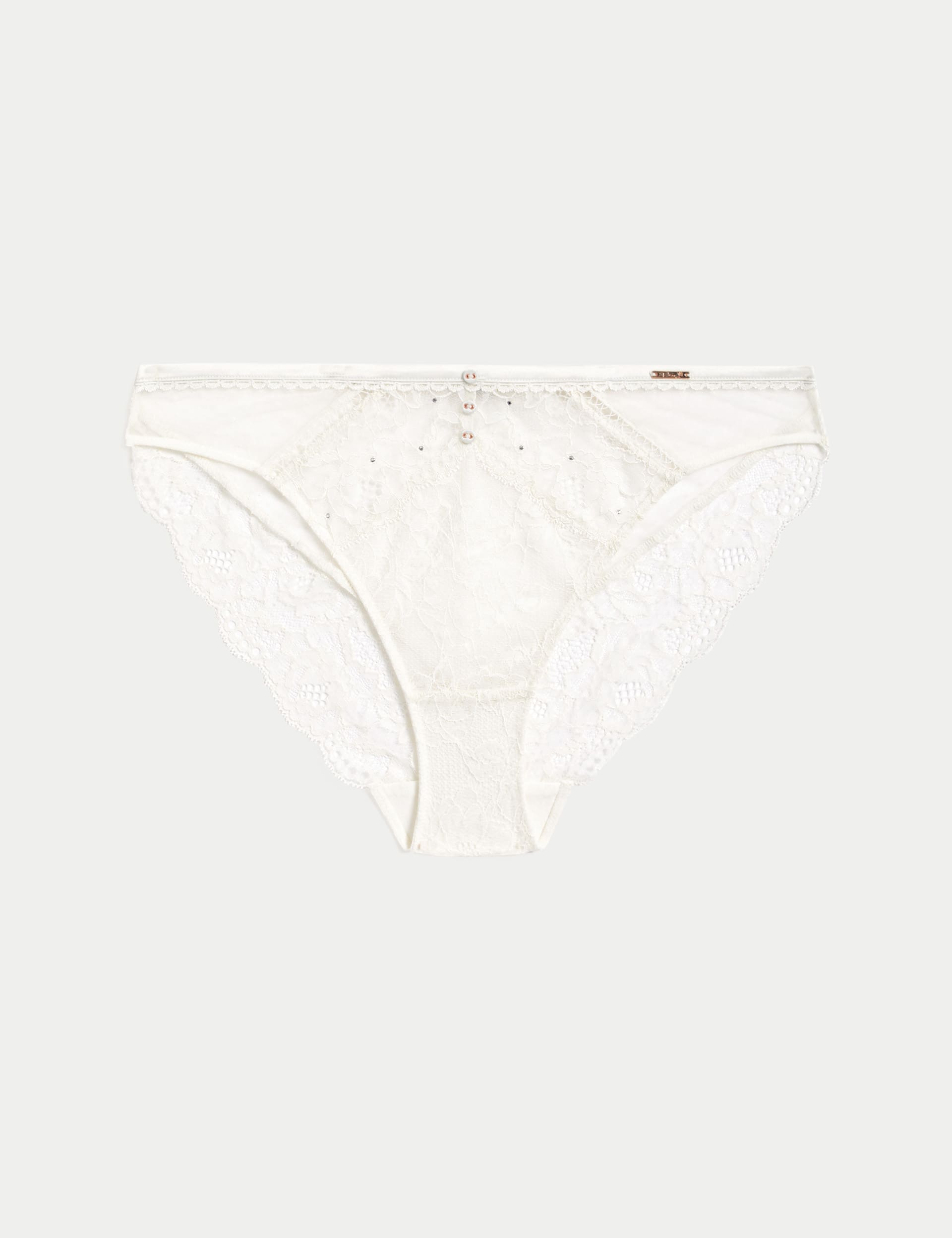 Aster Sparkle Lace High Leg Knickers