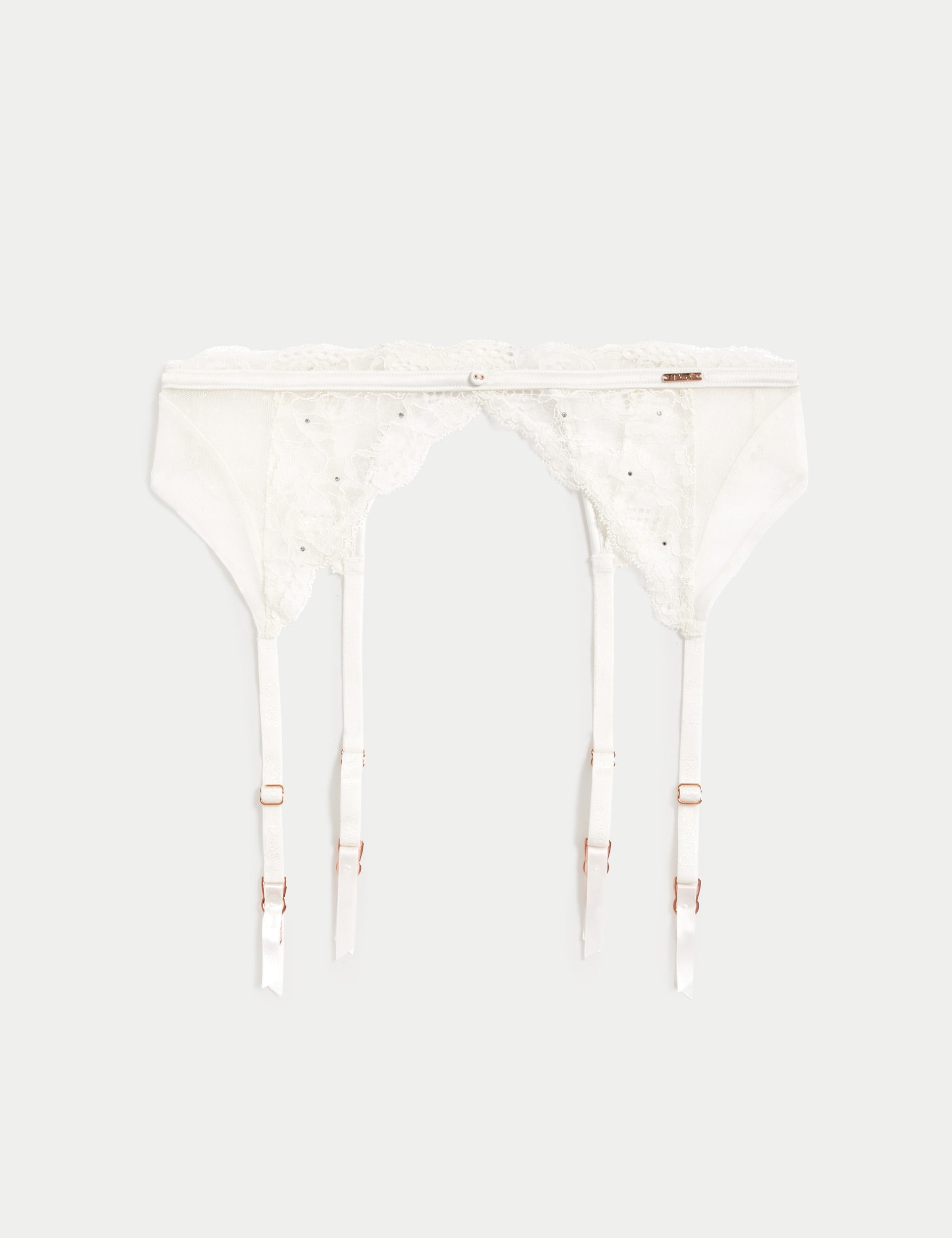 Aster Sparkle Lace Suspender