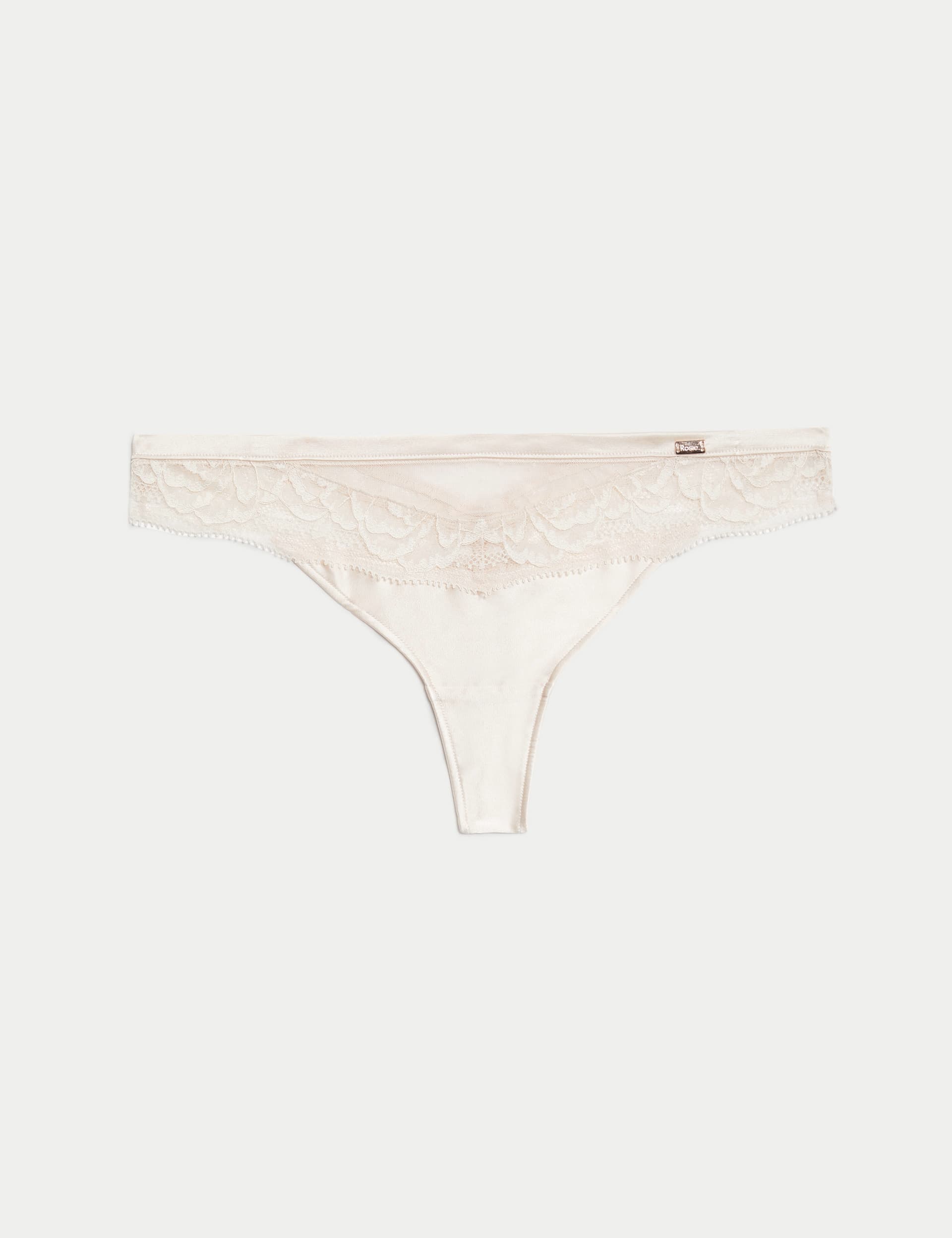 Silk & Lace Thong