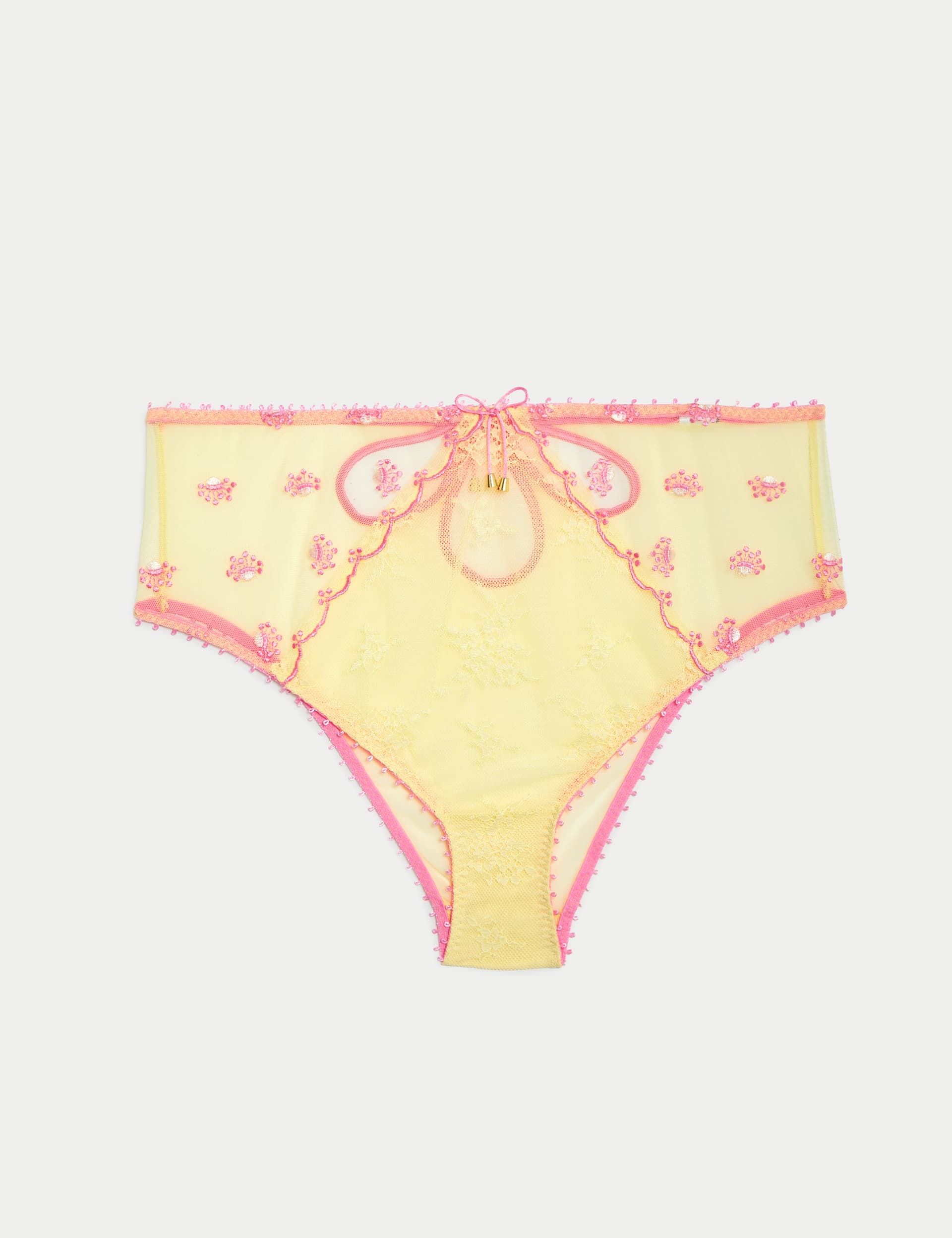 Carita High Waisted Brazilian Knickers