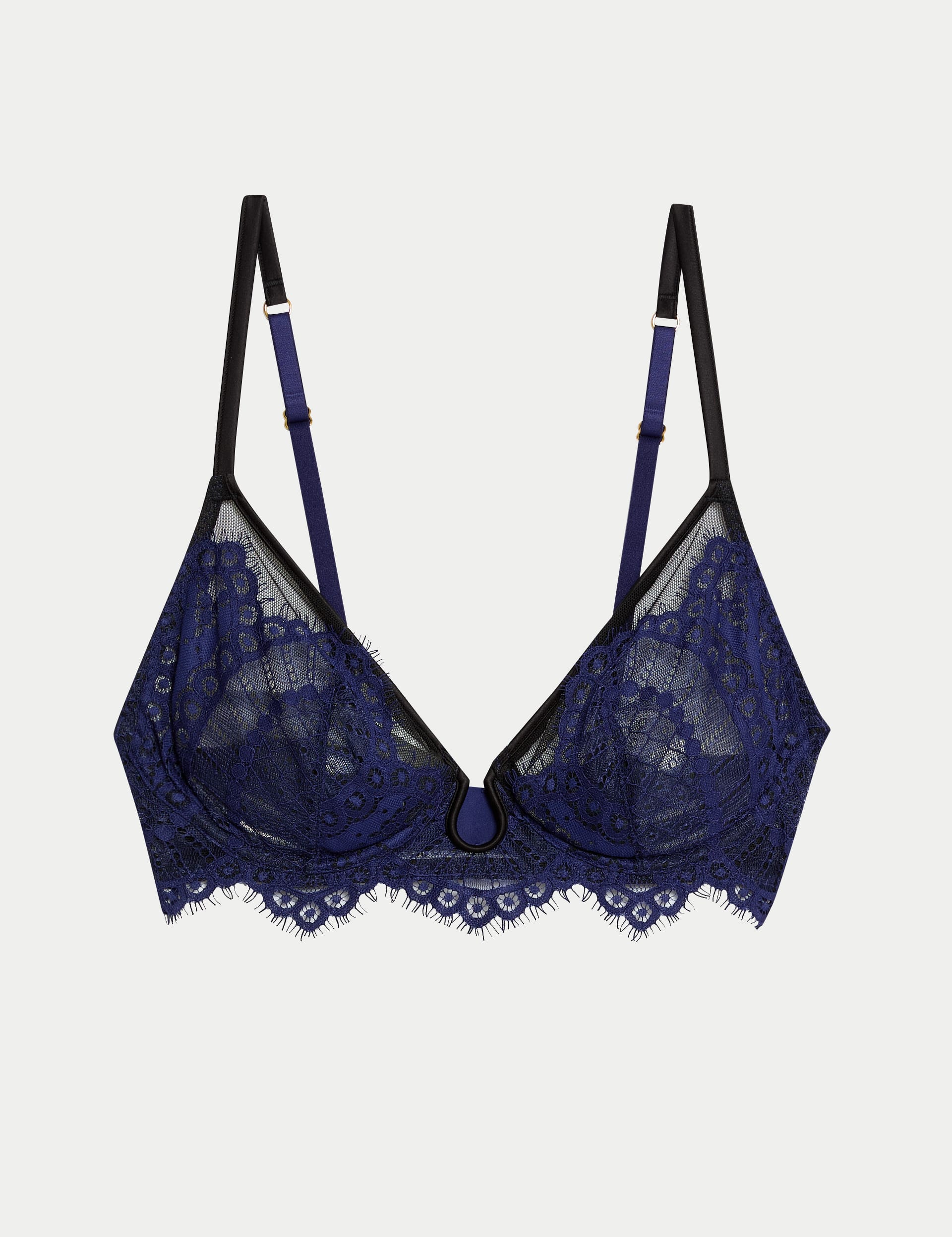 Christelle Lace Wired Plunge Bra (A-E)
