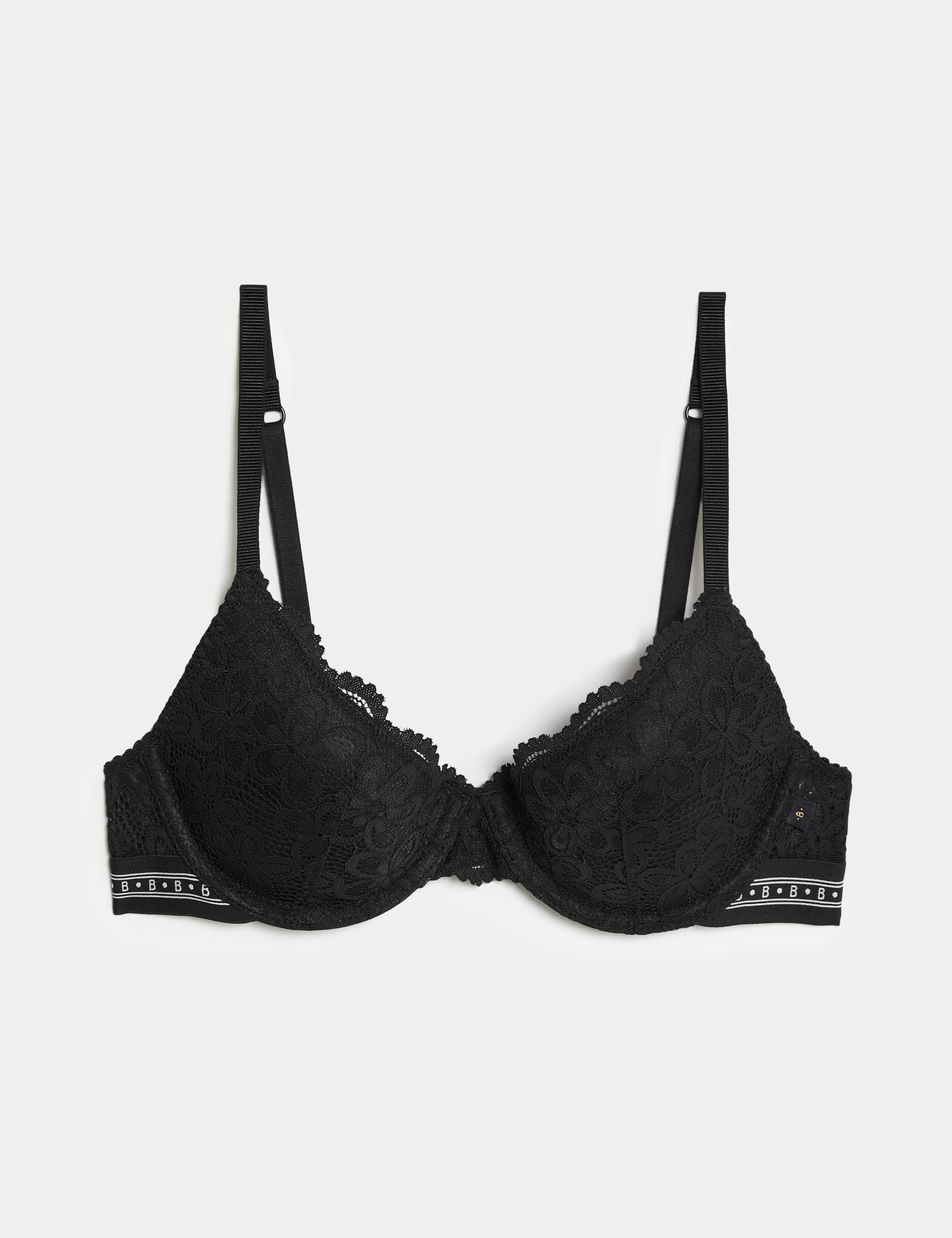 Cleo Lace Wired Demi Cup Bra (A-E)