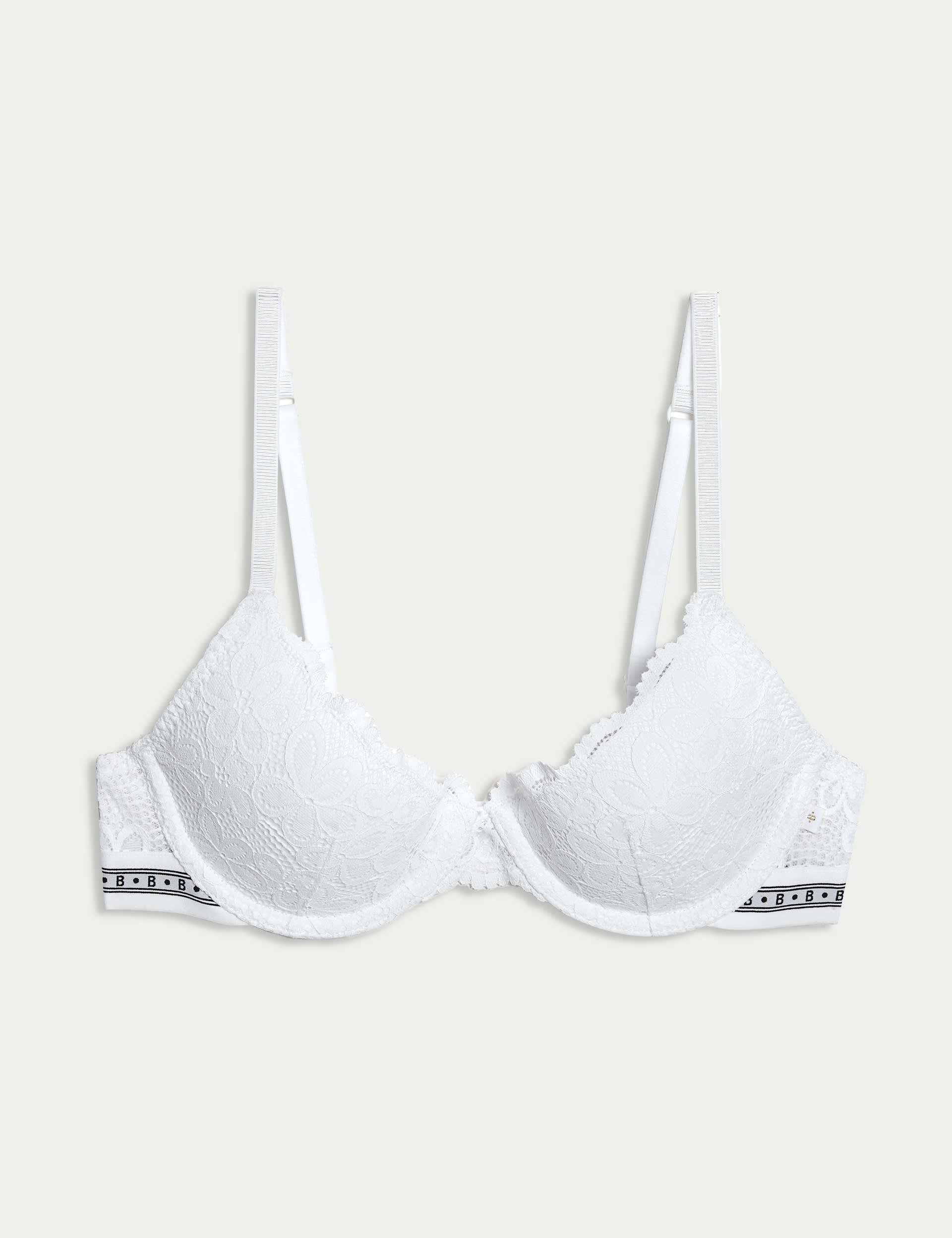 Cleo Lace Wired Demi Cup Bra (A-E)