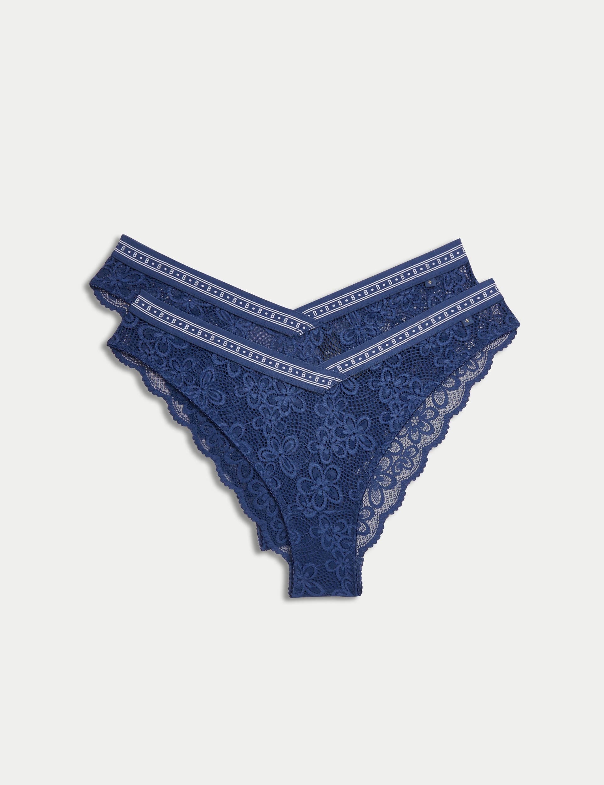 2pk Cleo Lace Miami Knickers