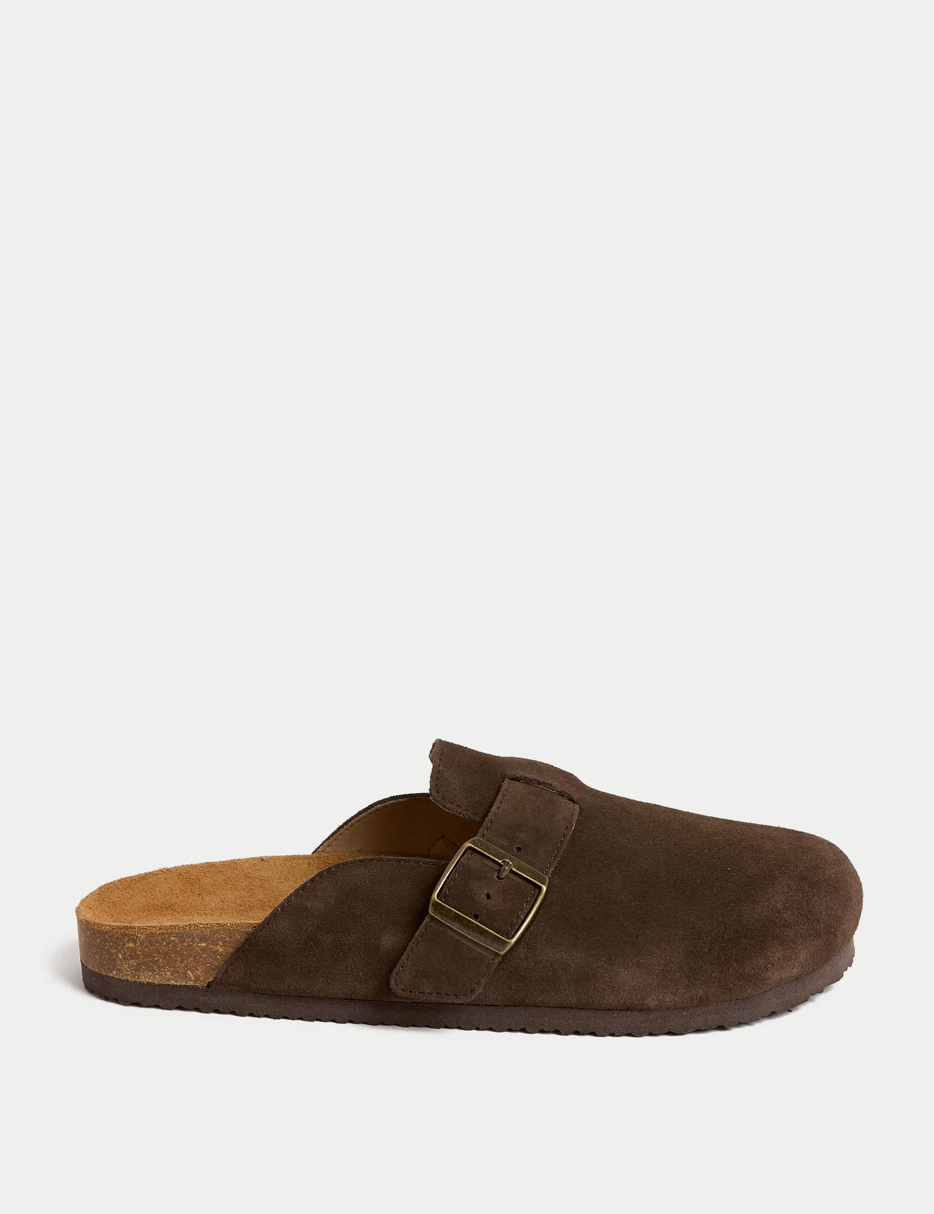 Suede Corkbed Mule