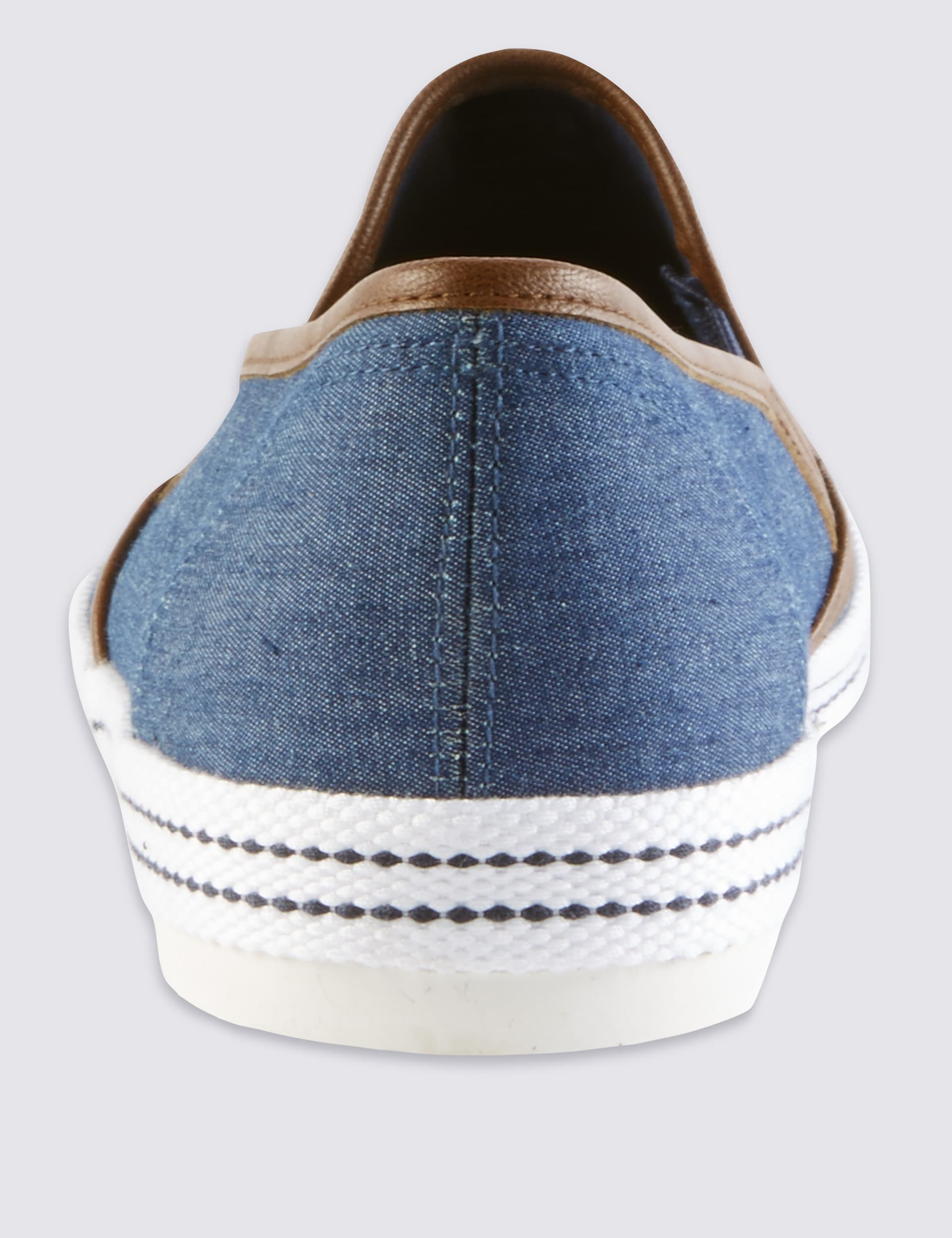Slip-On Chambray Espadrilles Image 2 of 6