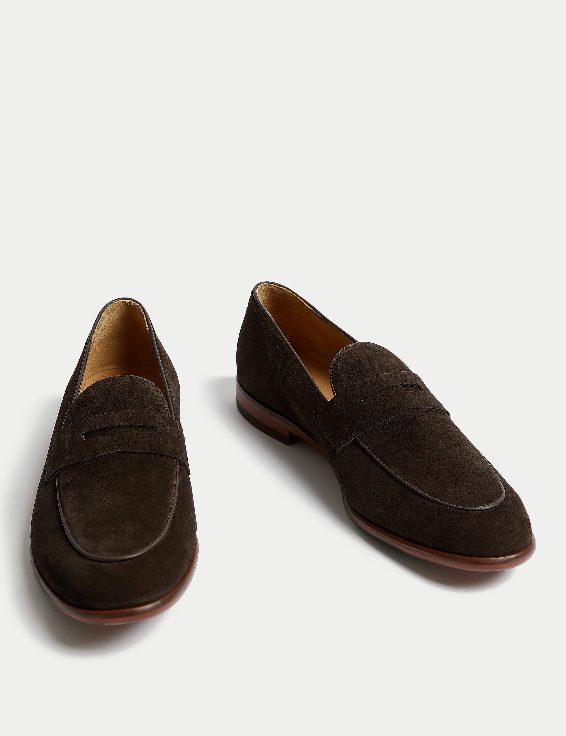 Suede Slip-On Loafers