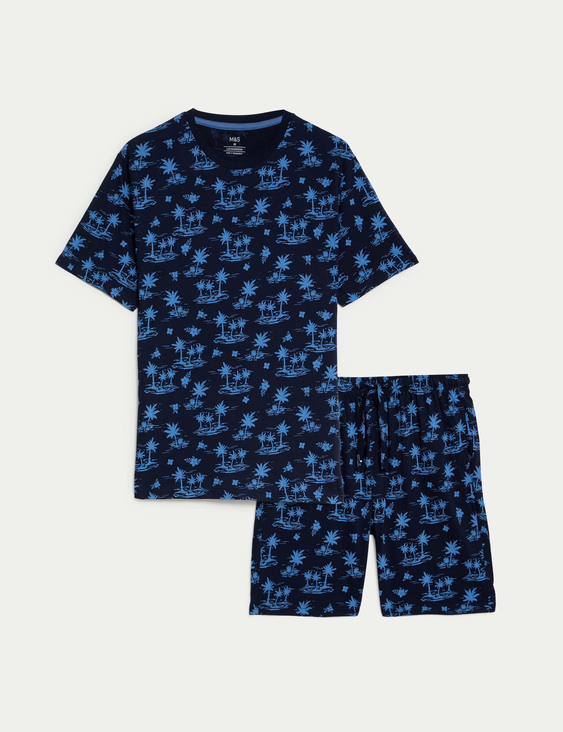 Pure Cotton Tropical Print Pyjama Set