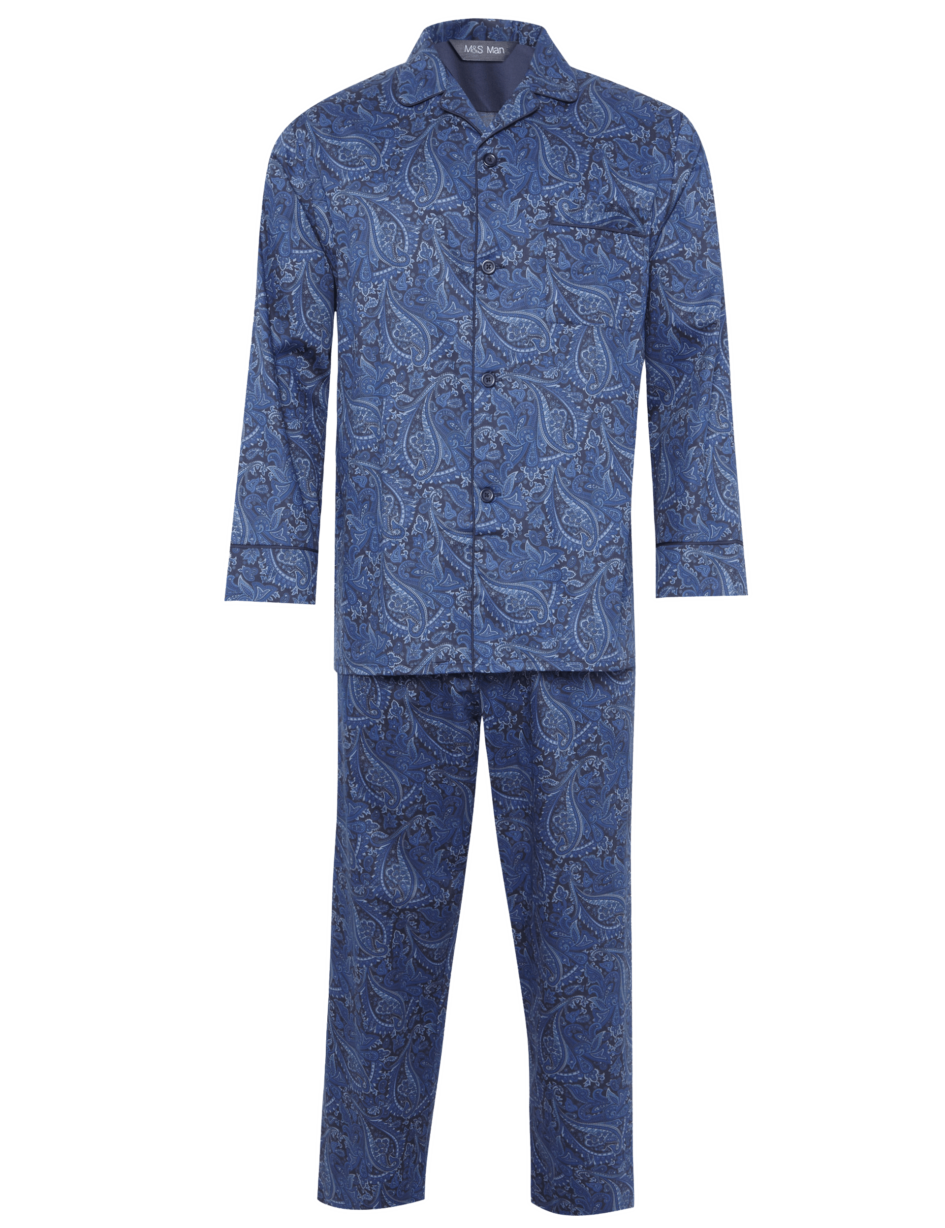 Paisley print pyjamas hotsell