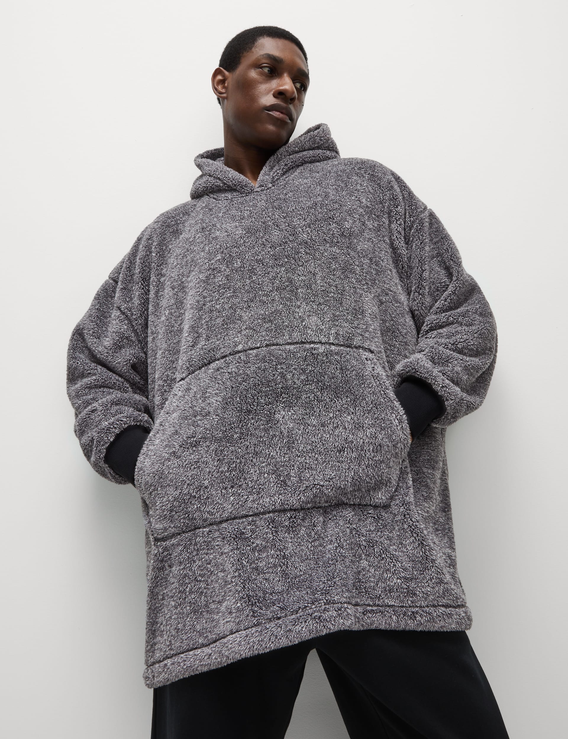 Fleece Hoodie M S Collection M S