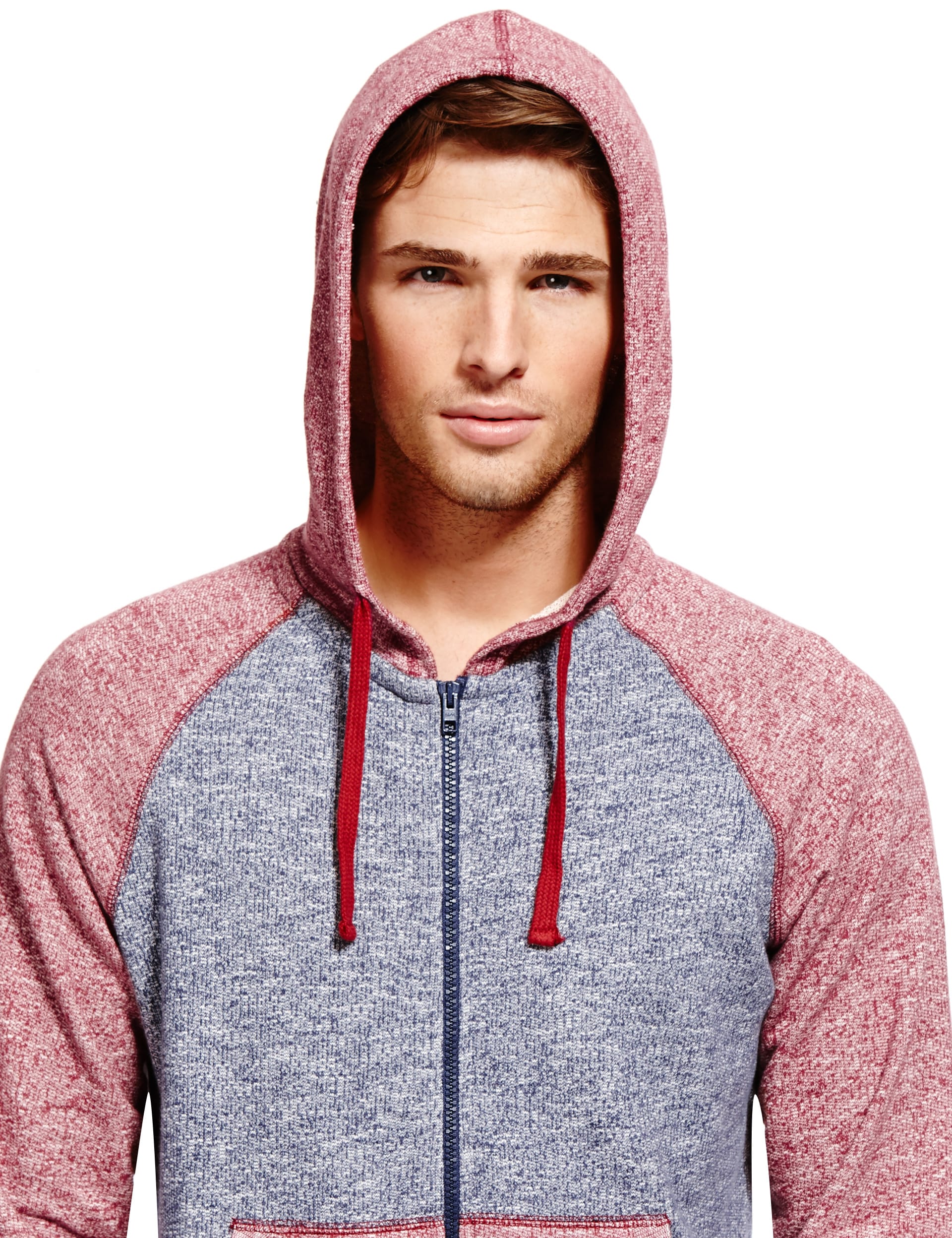 Pure Cotton Hooded Onesie Image 2 of 4