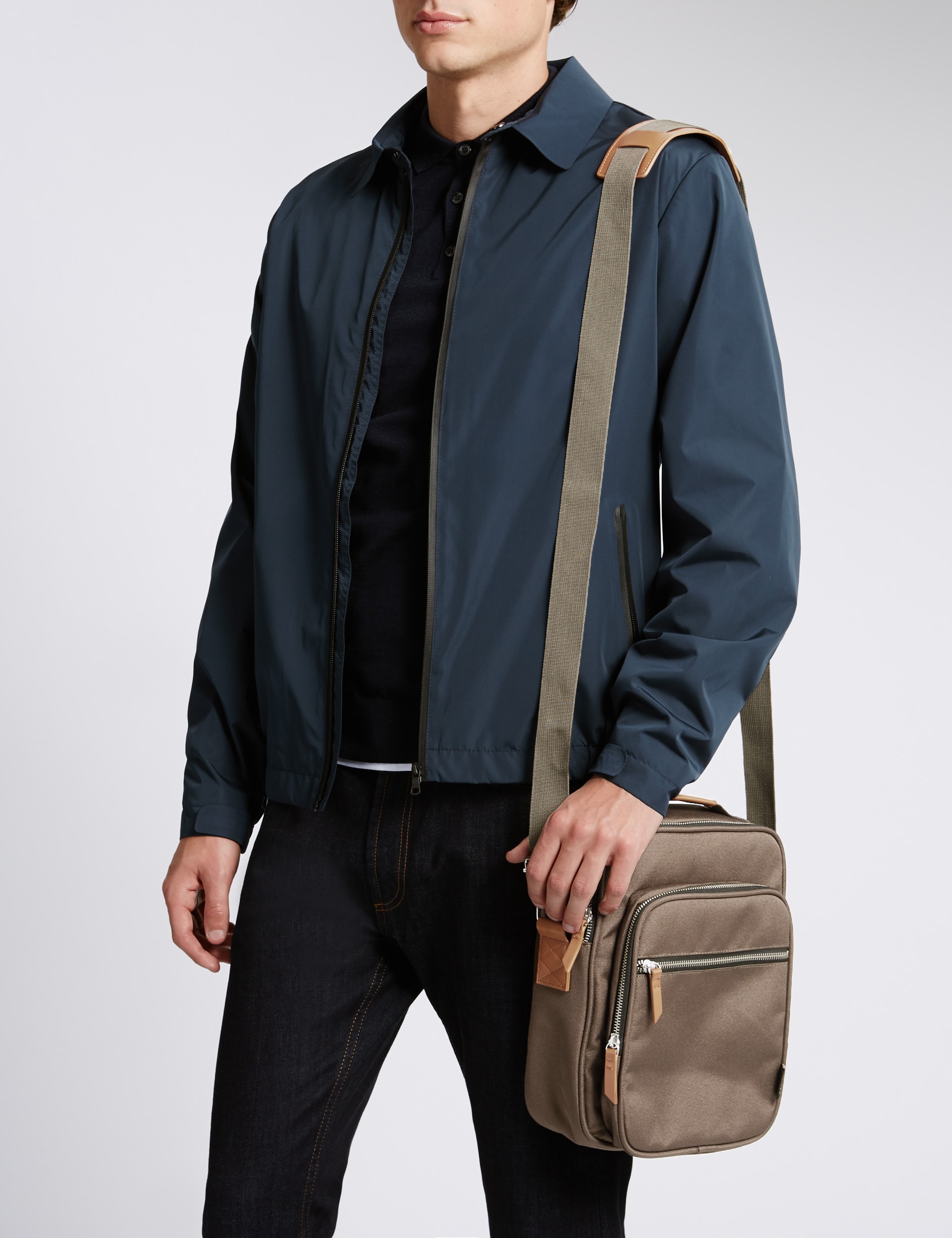 Scuff Resistant Cordura® Cross Body Bag Image 2 of 4