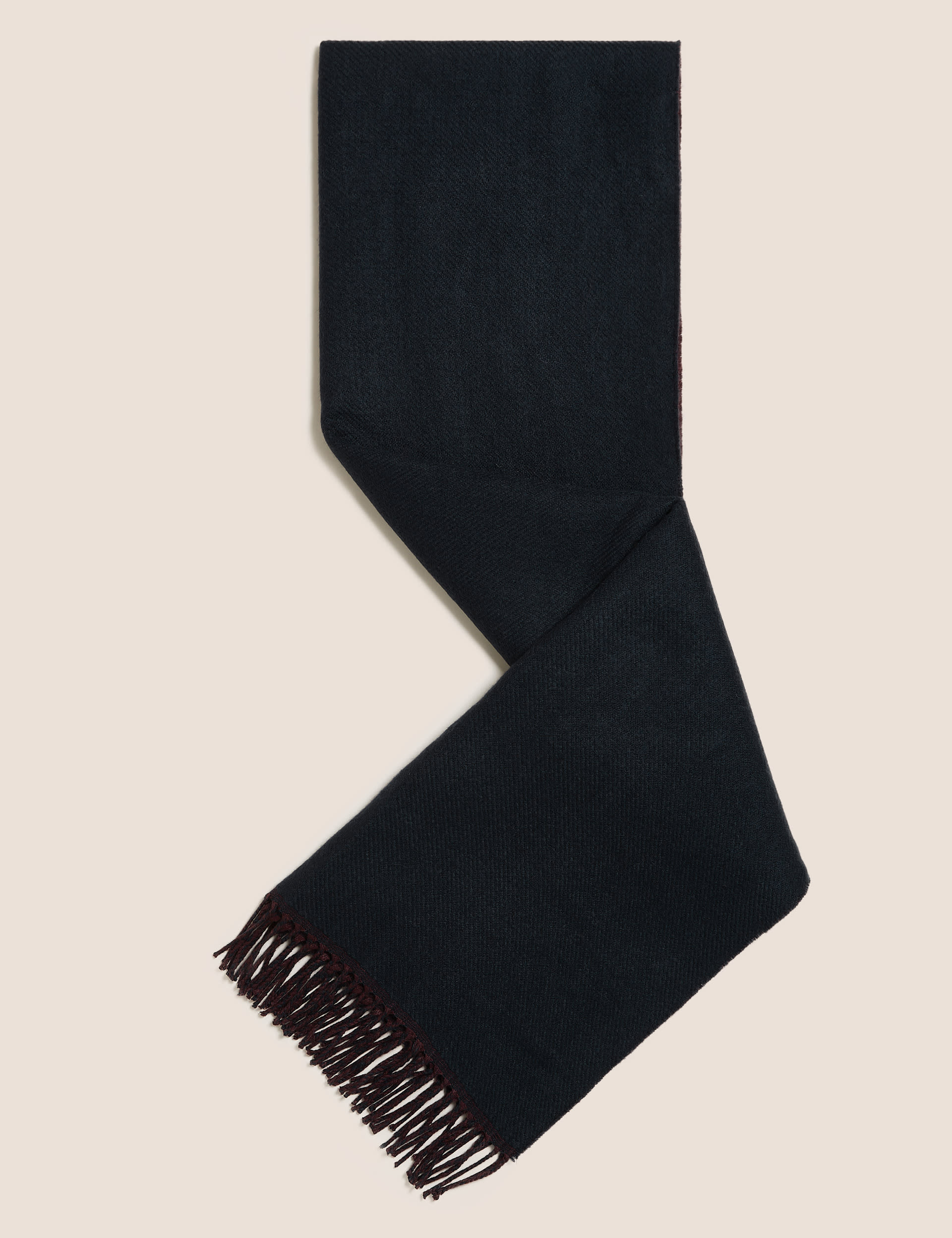 Supersoft Plain Reversible Scarf | M&S Collection | M&S