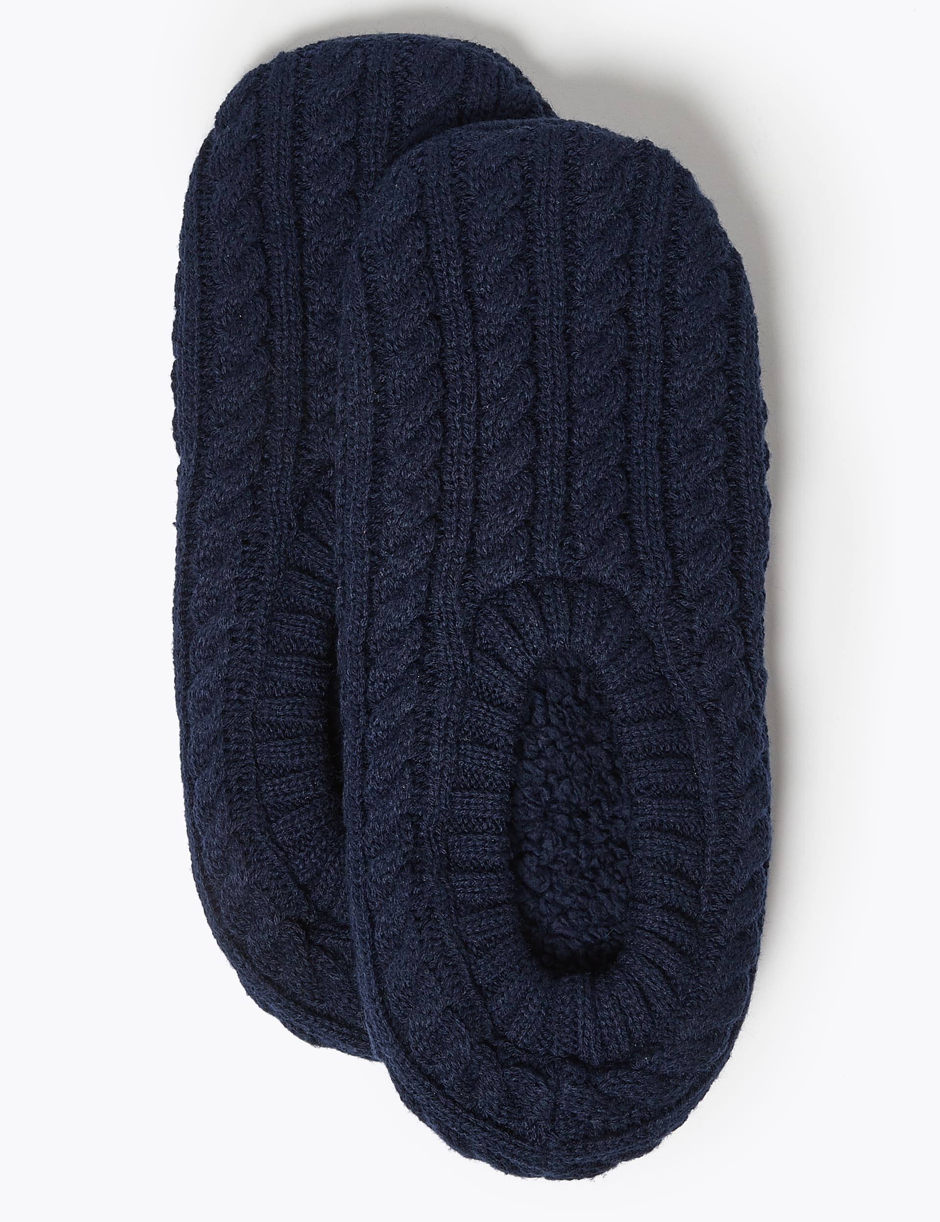 Fleece Chunky Slipper Socks M S Collection M S
