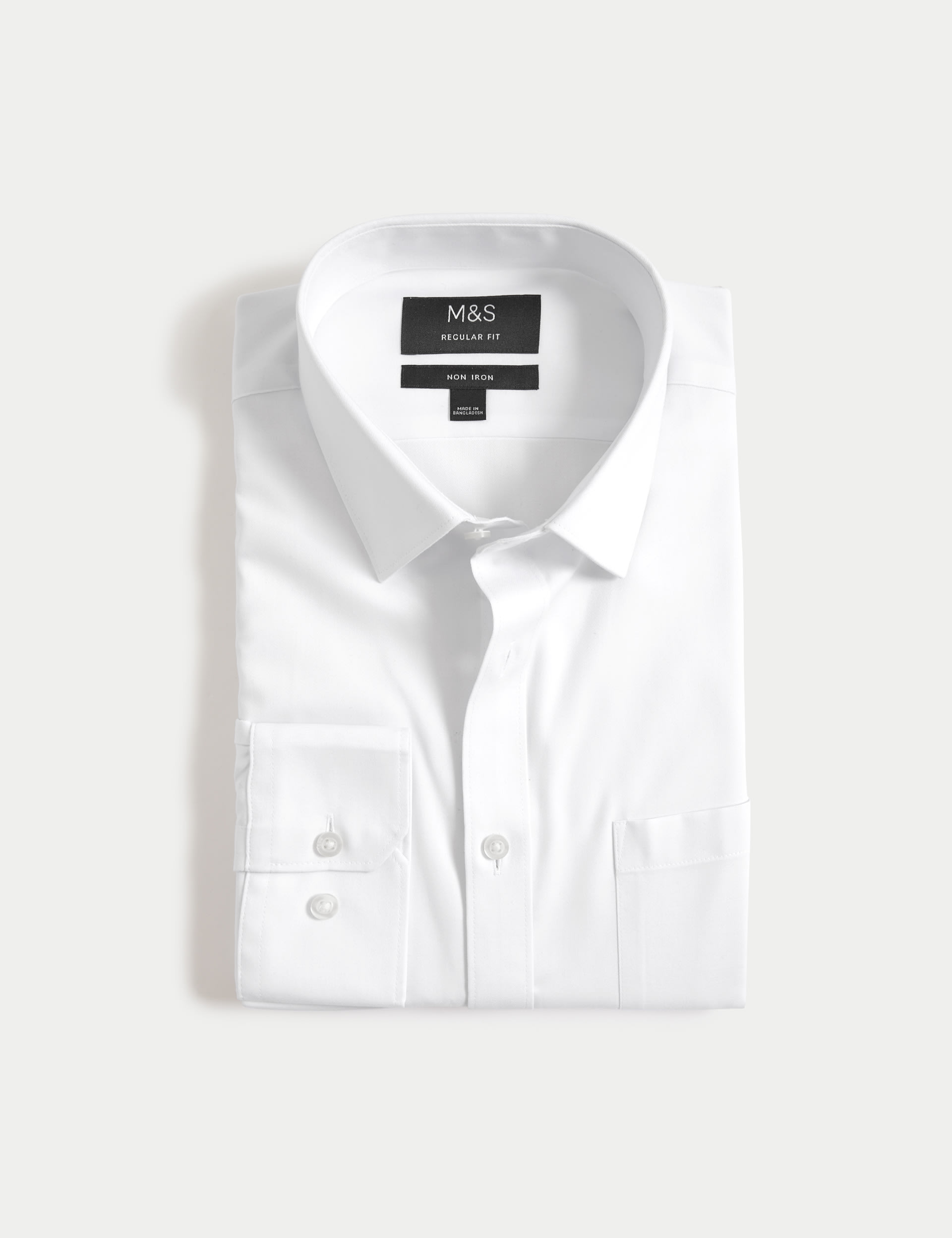 Regular Fit Non Iron Pure Cotton Shirt