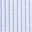 Regular Fit Luxury Cotton Striped Shirt - blue