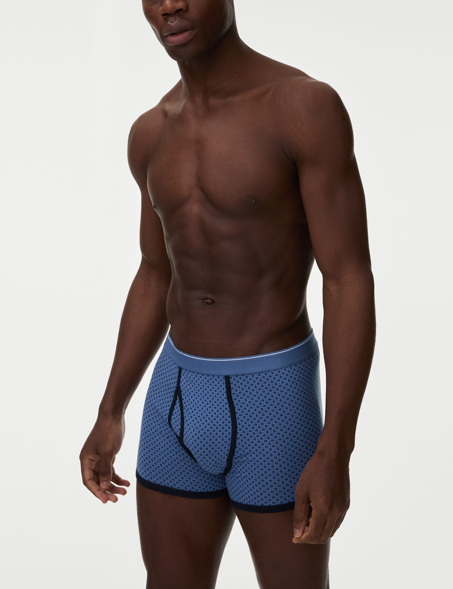 5pk Cotton Stretch Cool & Fresh™ Trunks