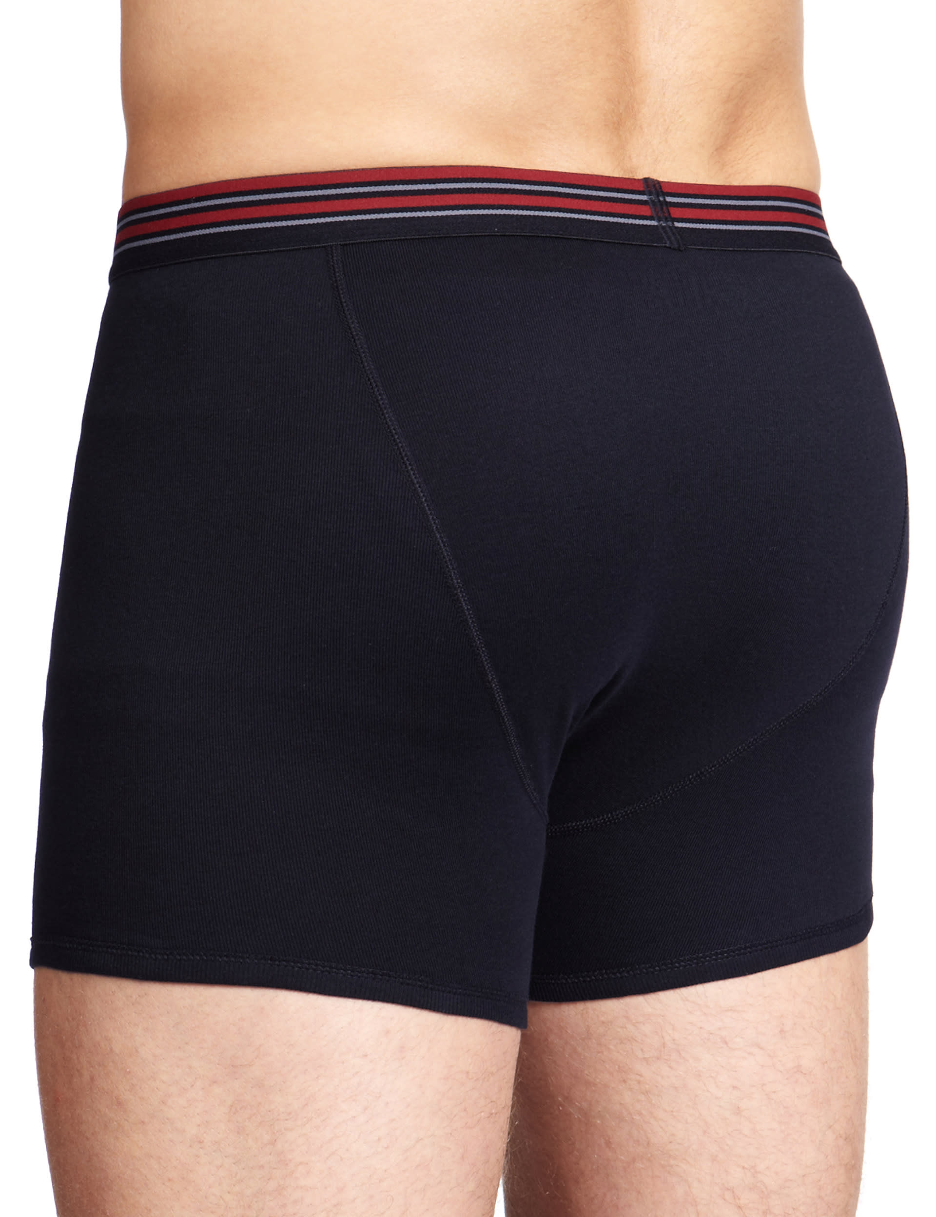 3 Pack Cool & Fresh™ Pure Cotton Trunks with Stay New™ Image 2 of 4