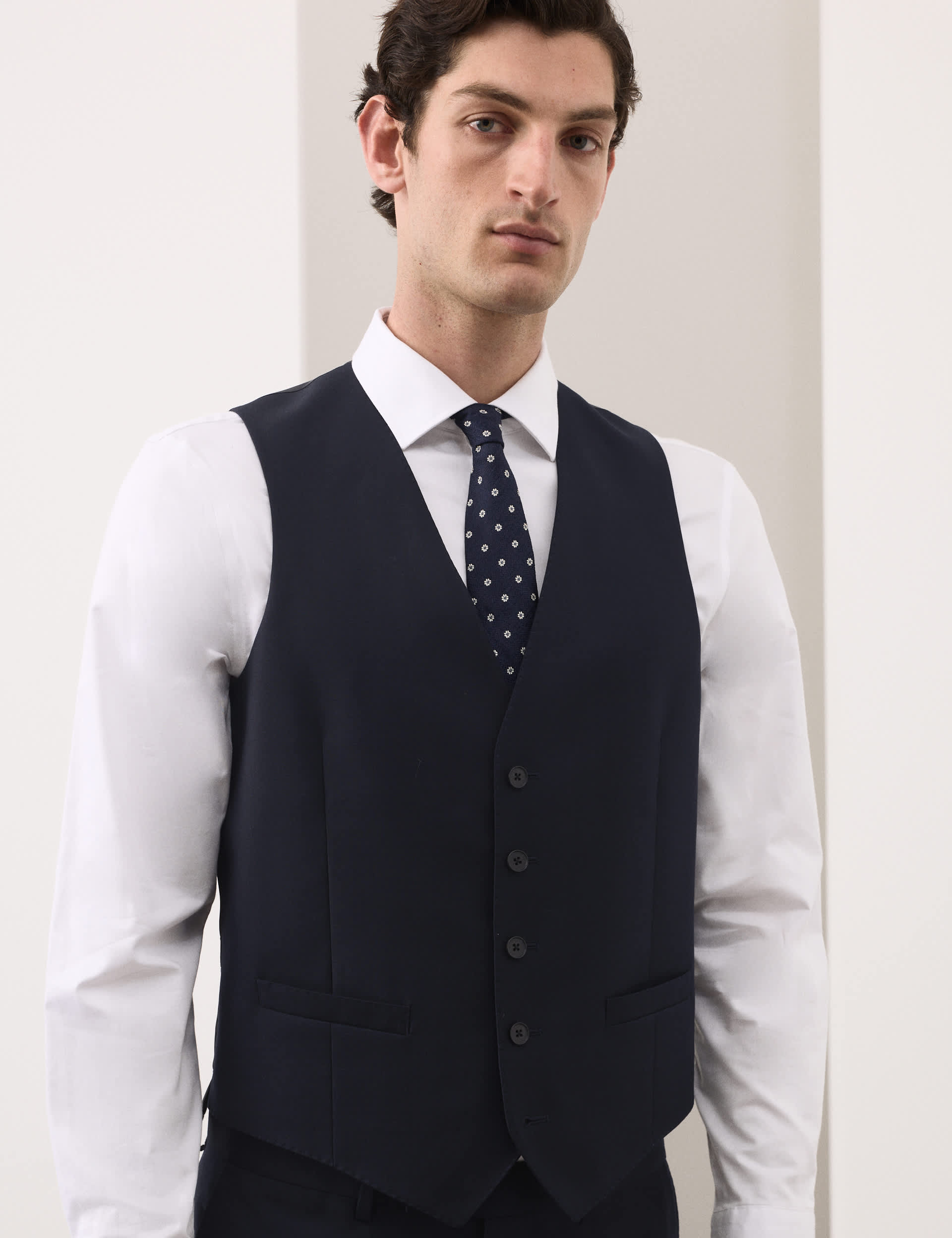 Label M Embroidered Men Waistcoat - WC17