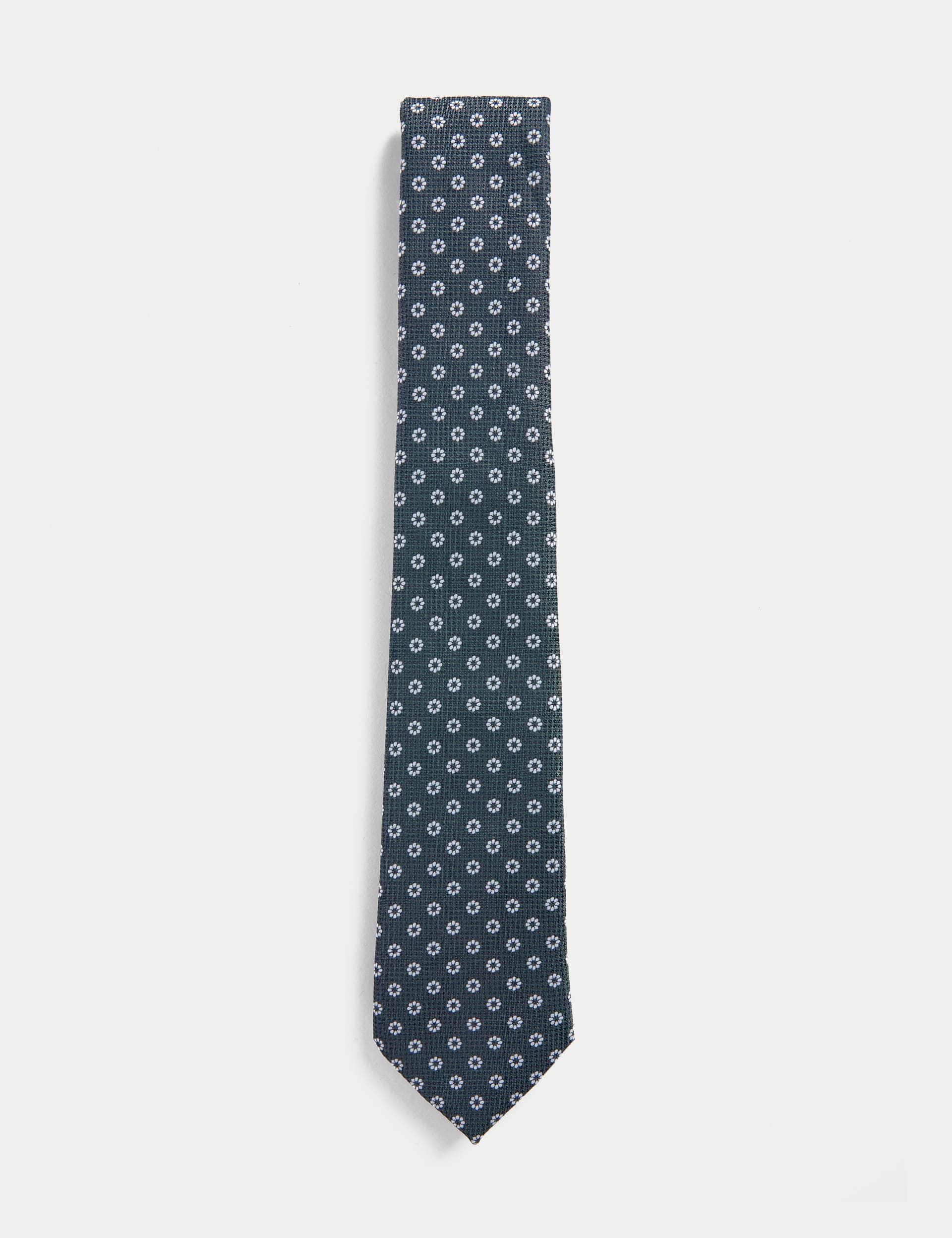 Slim Floral Tie | M&S SARTORIAL | M&S