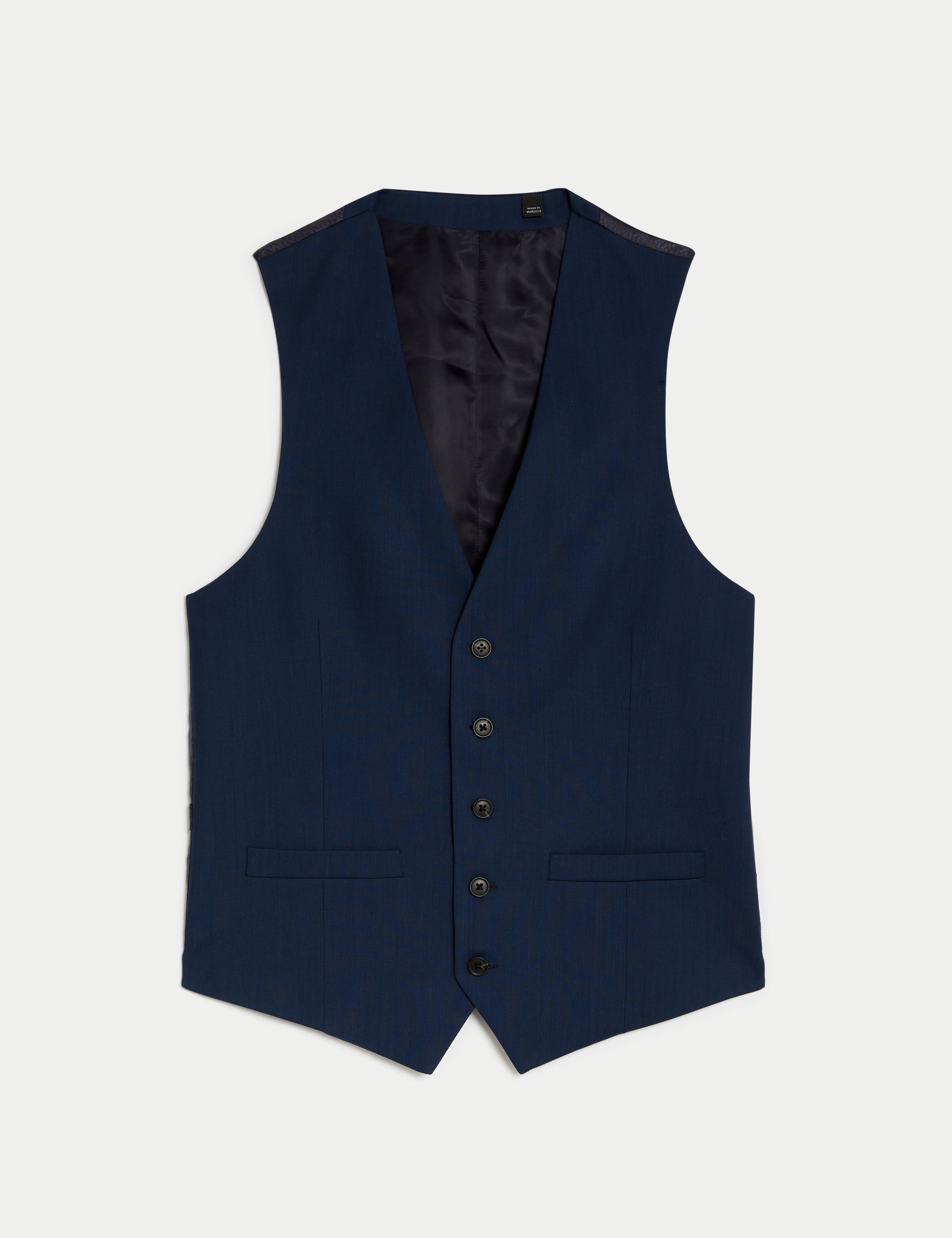 Pure Wool Twill Waistcoat | JAEGER | M&S