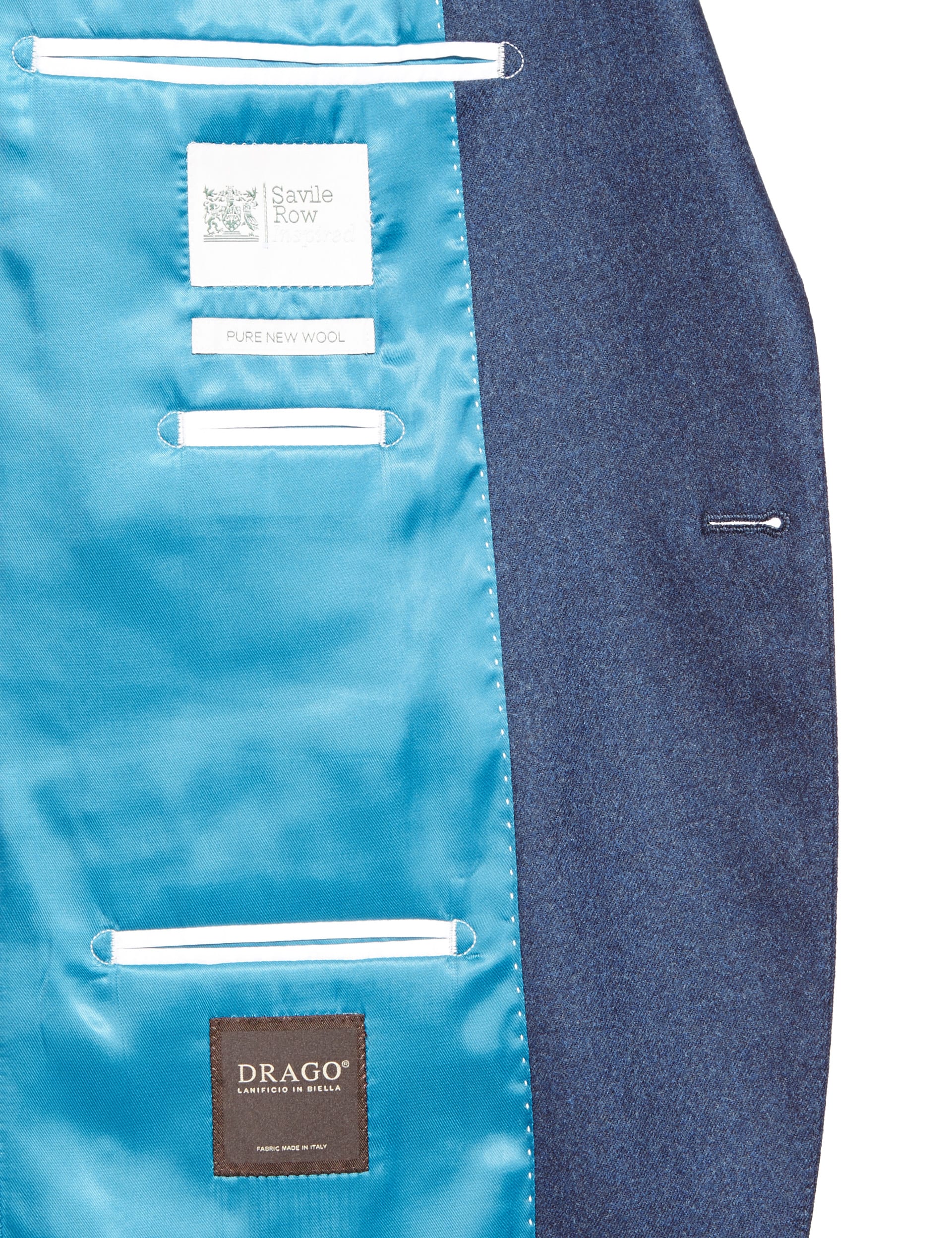 Pure New Wool Melange 1 Button Jacket Image 2 of 10