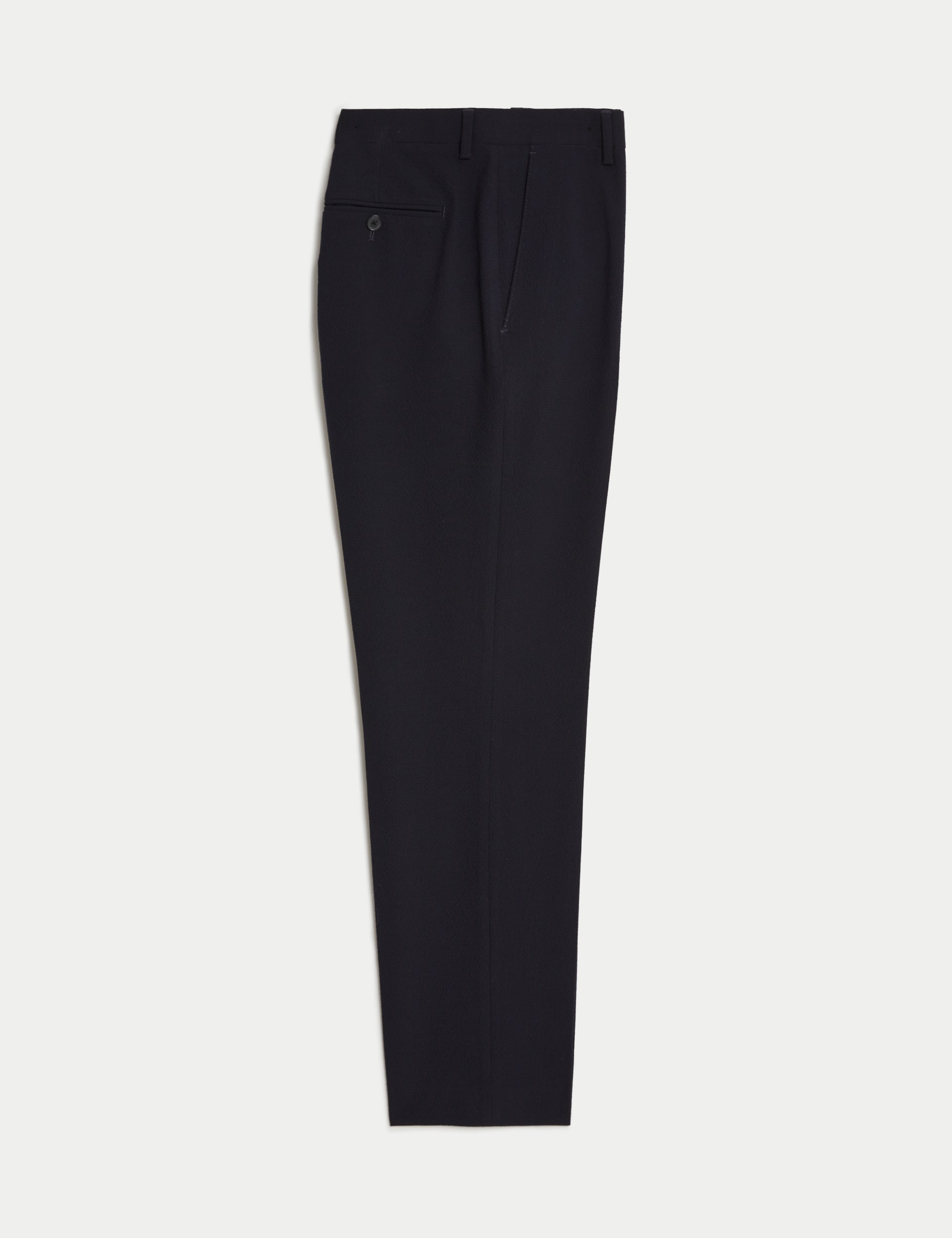 Textured Stretch Trousers