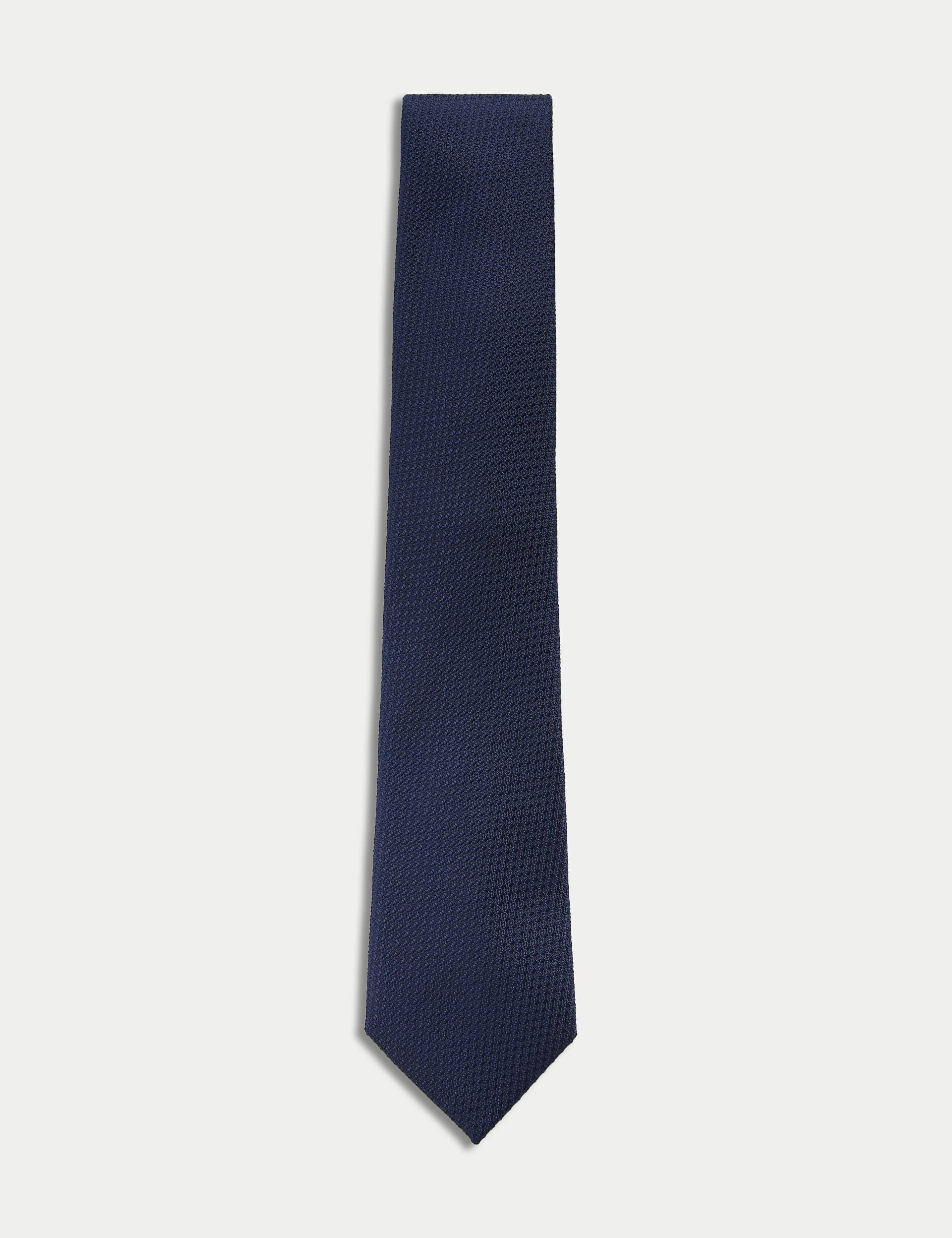 Men’s Navy Ties & Pocket Squares M&S