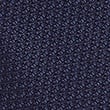 Textured Pure Silk Tie - navy