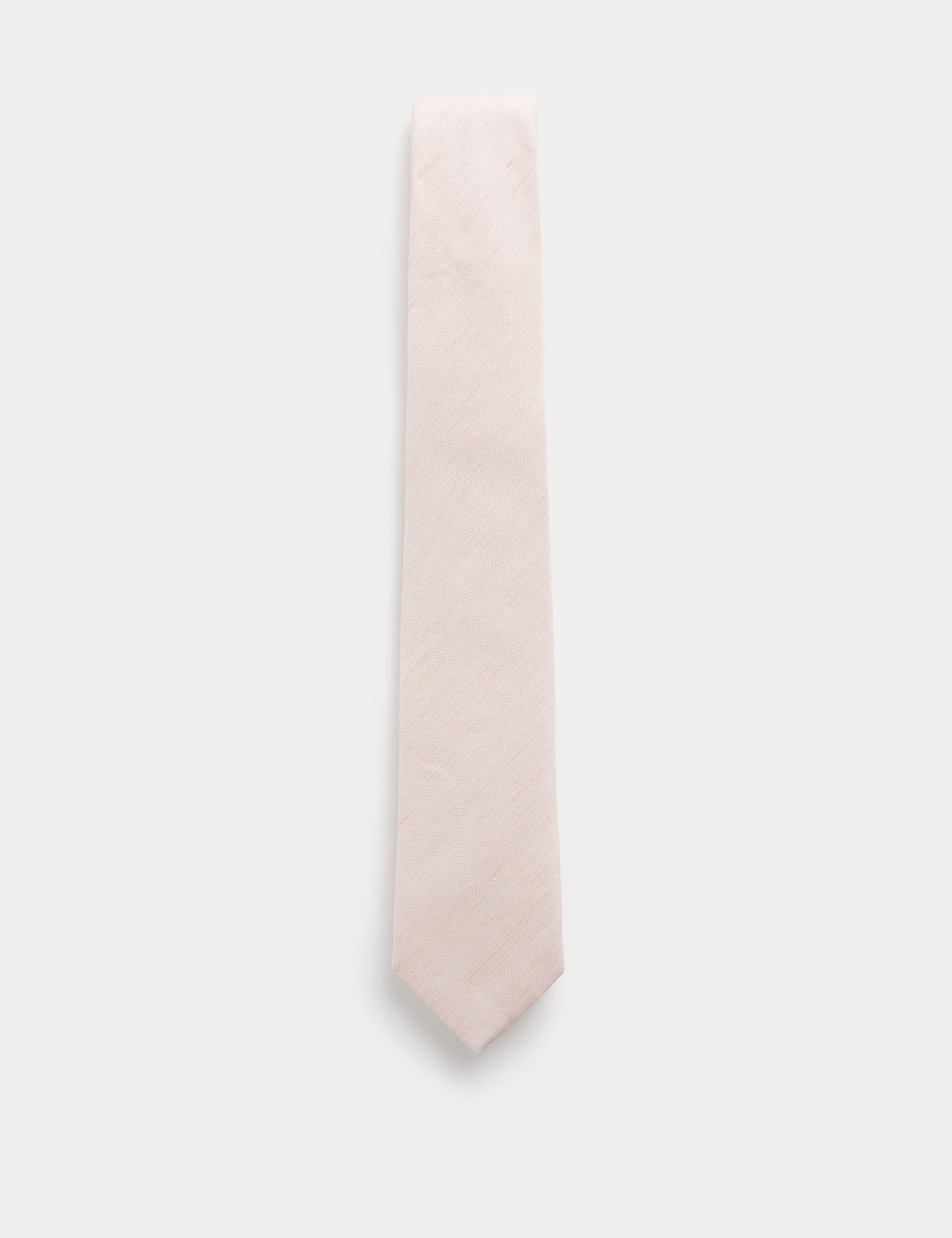 Slim Woven Silk Blend Tie