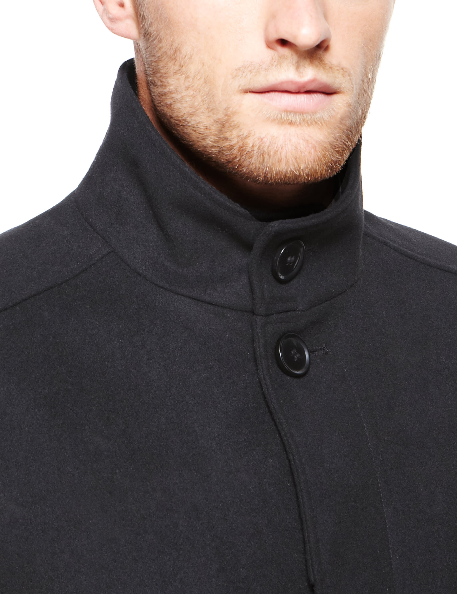 Funnel Neck Coat Image 2 of 8