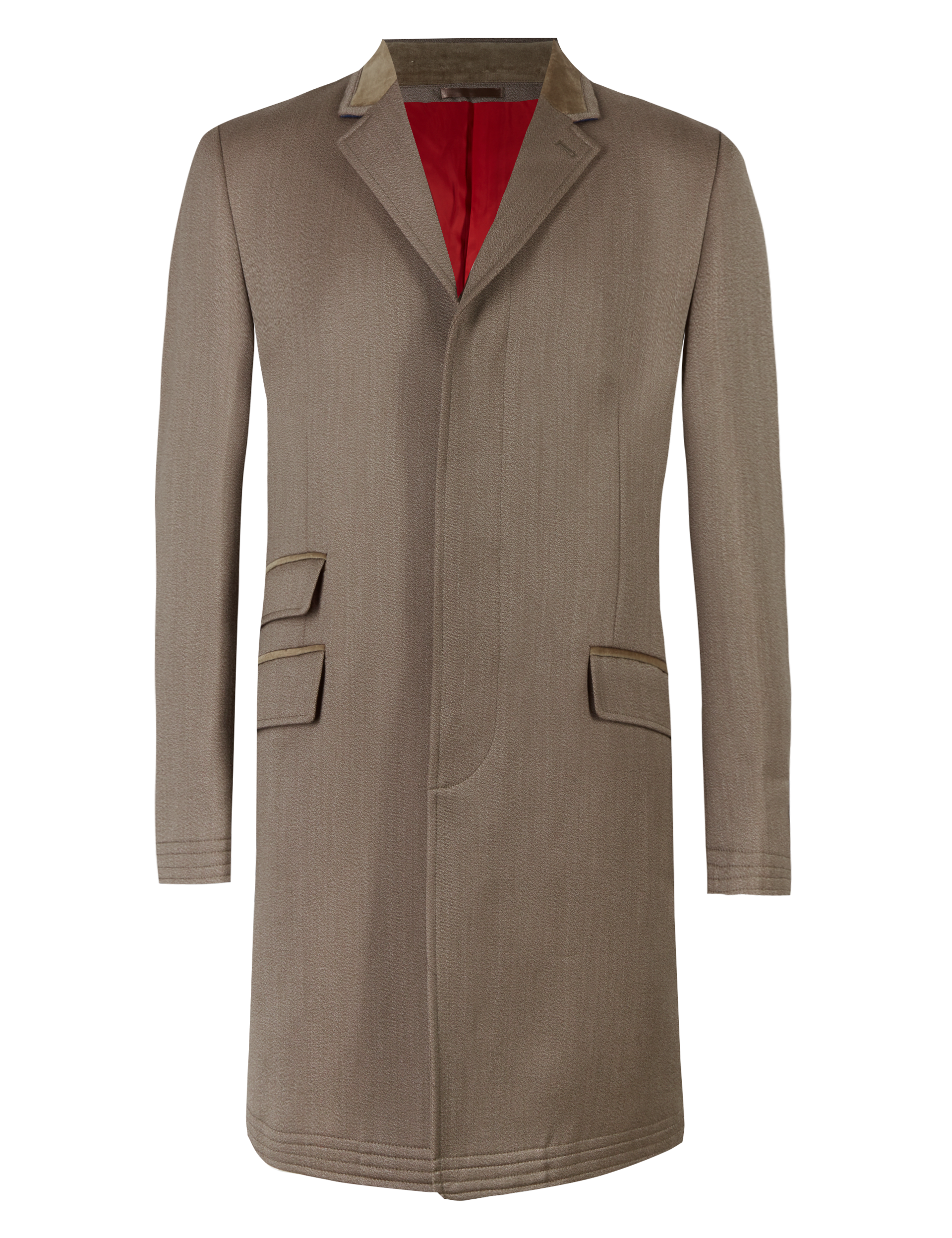 British Fabric Pure Wool Coat Image 2 of 9