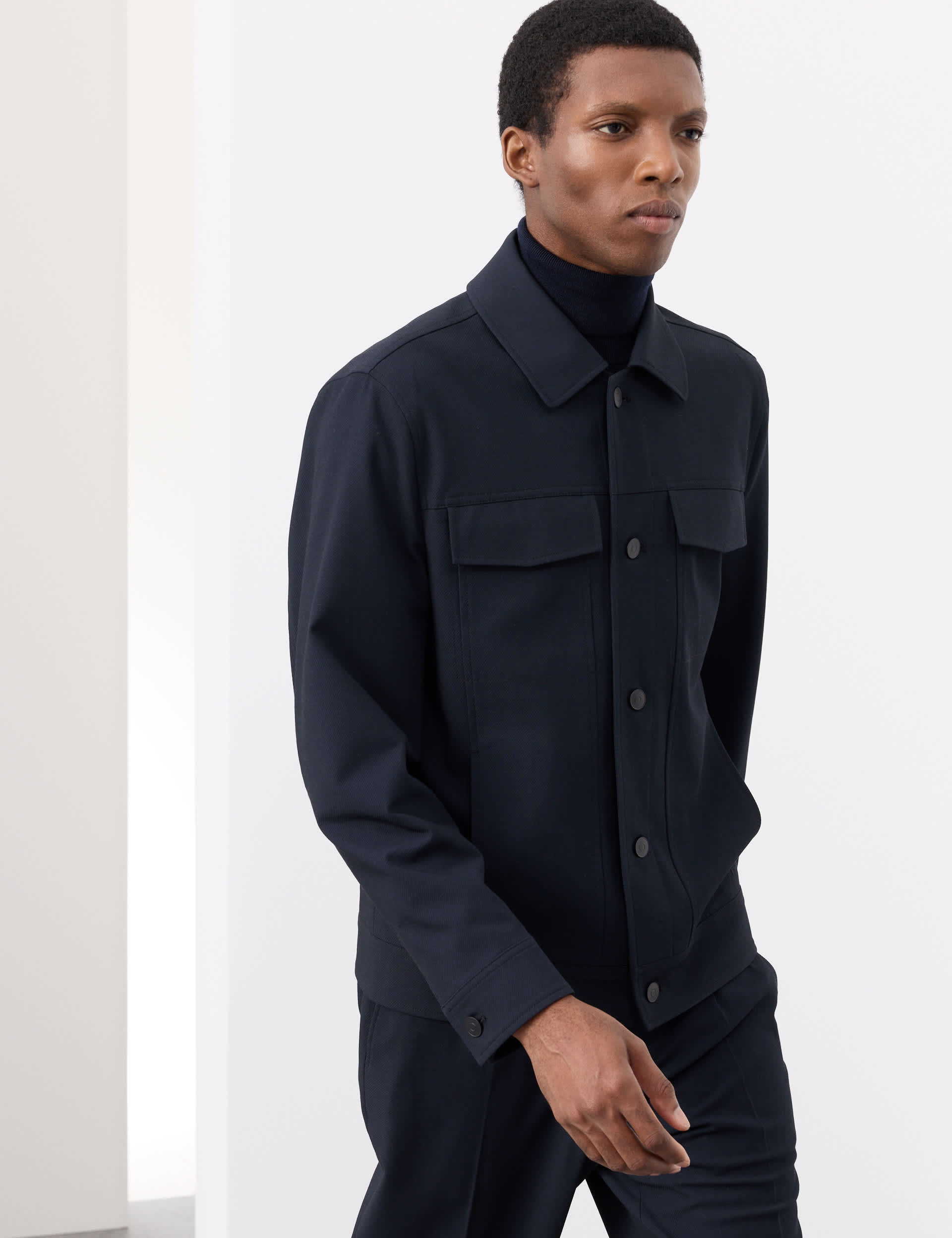 Men's Valor Coat - Navy