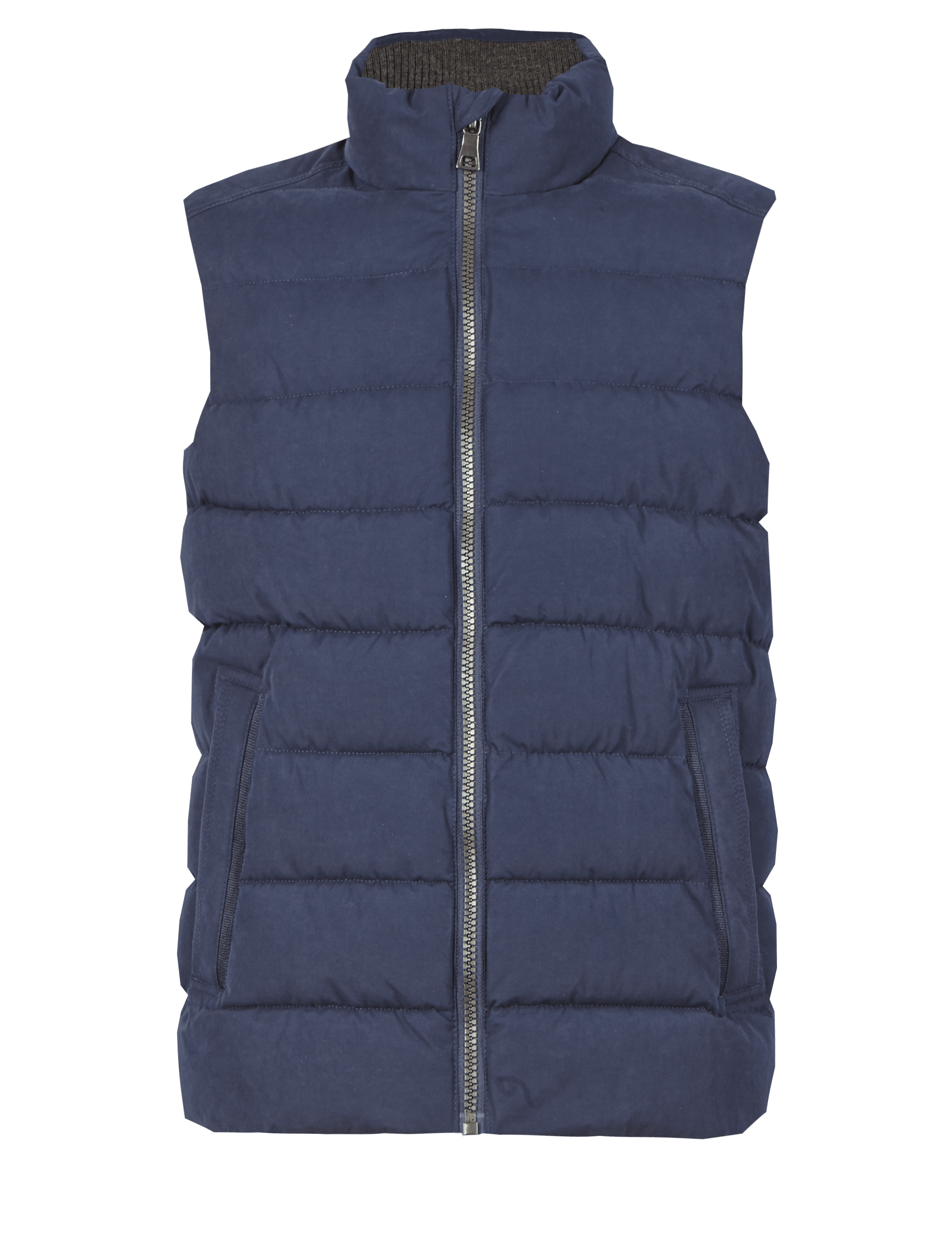 Cotton Blend Quilted Gilet with Stormwear™ Image 2 of 6