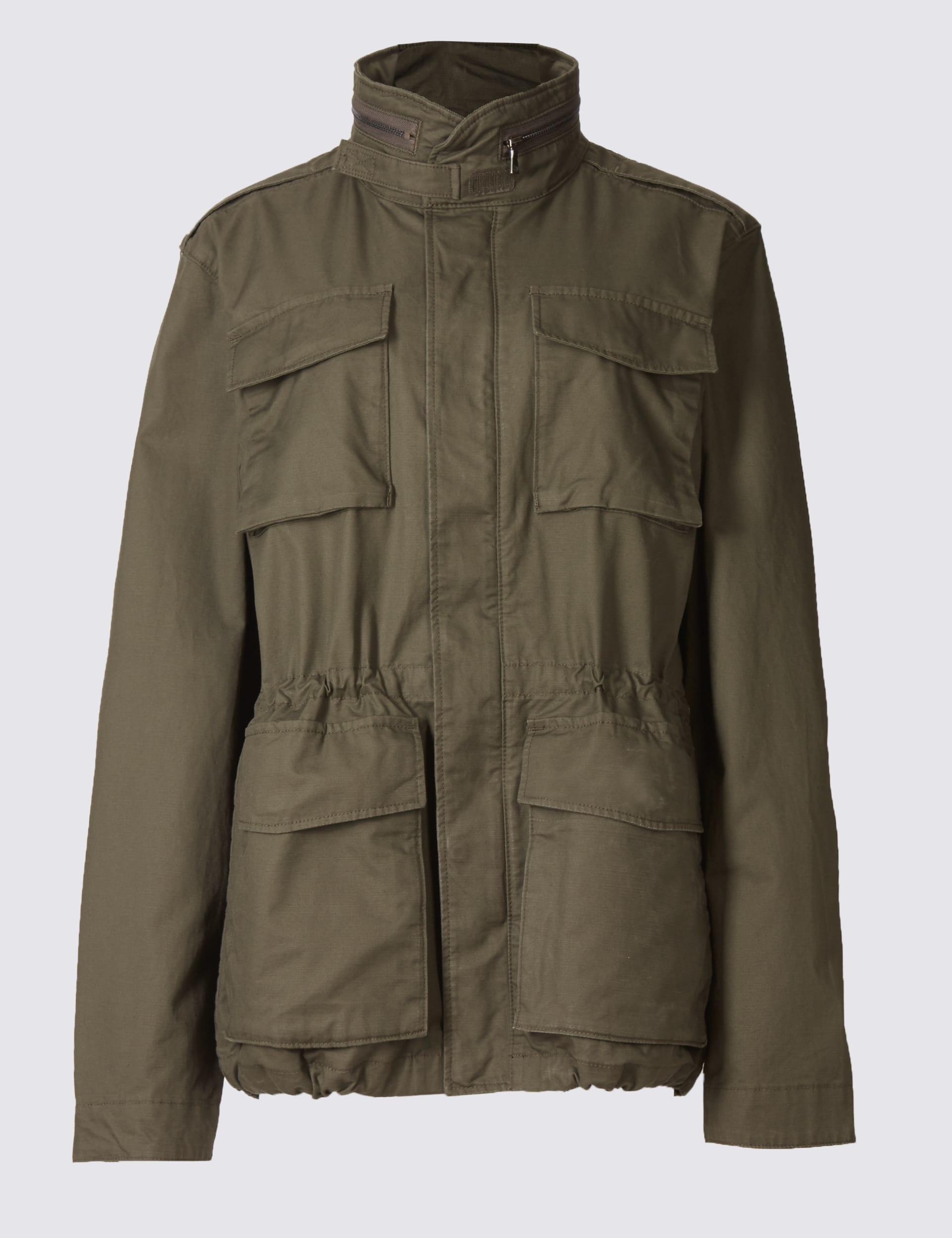 Pure Cotton 4 Pocket Jacket Image 2 of 5