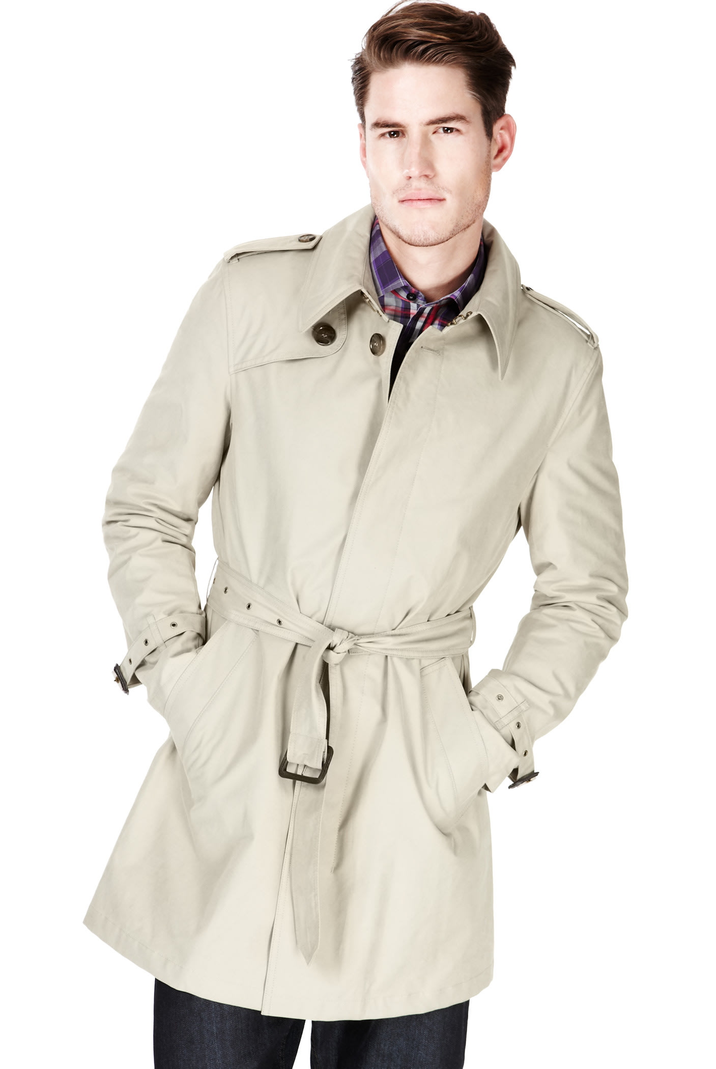 Water Resistant Trench Coat Image 2 of 3