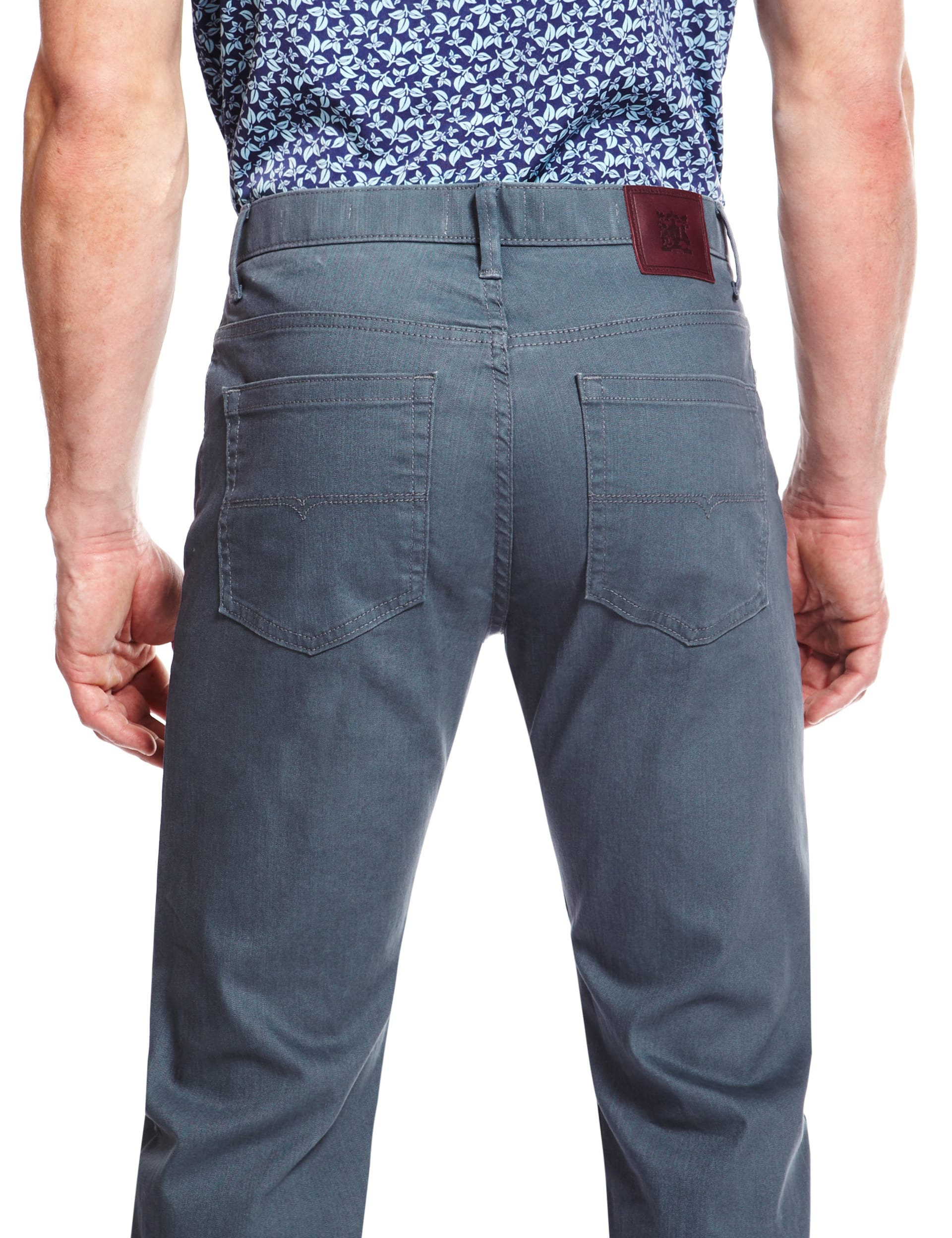 Regular Fit Stretch Jeans with Stormwear™ Image 2 of 4