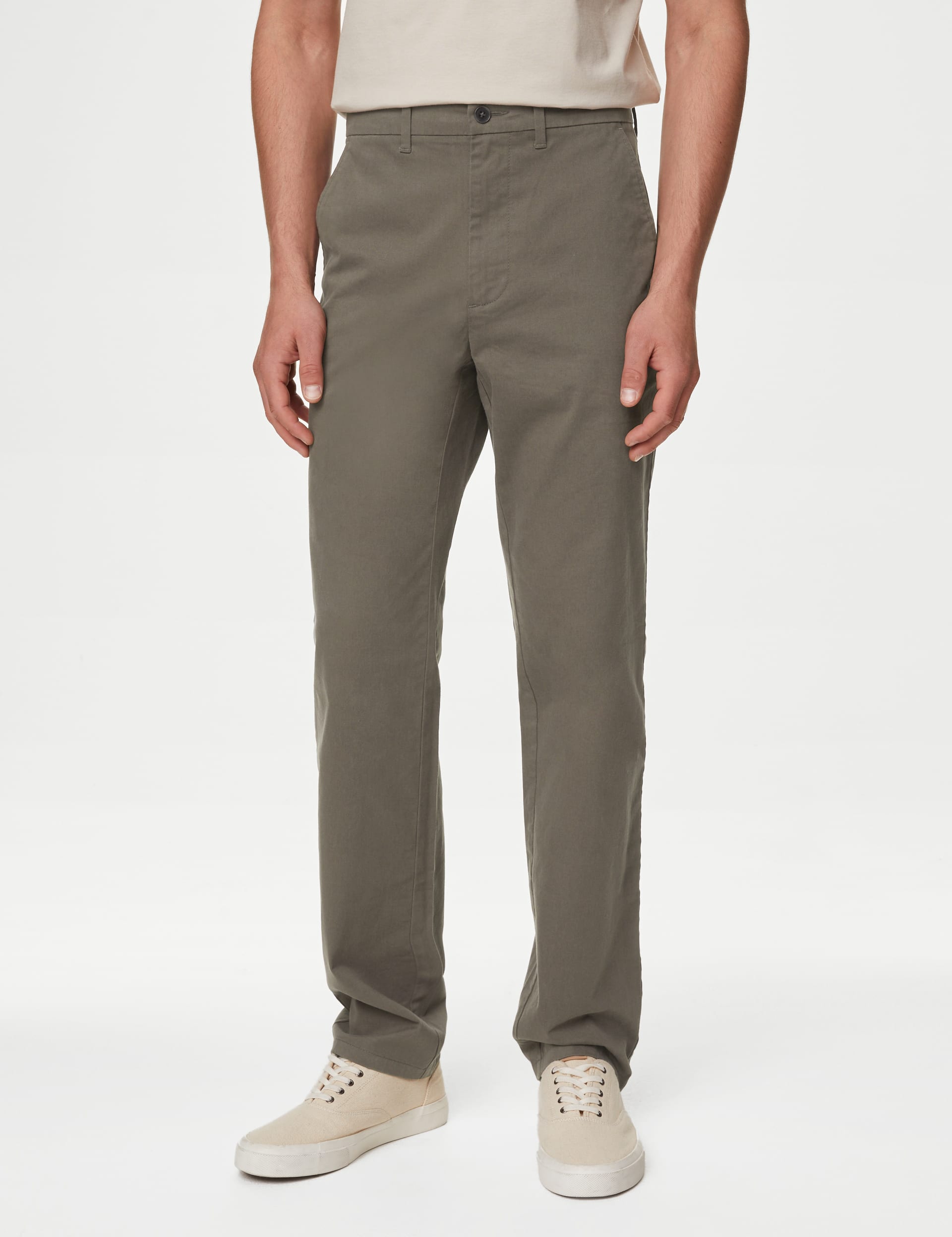 Regular Fit Stretch Chinos