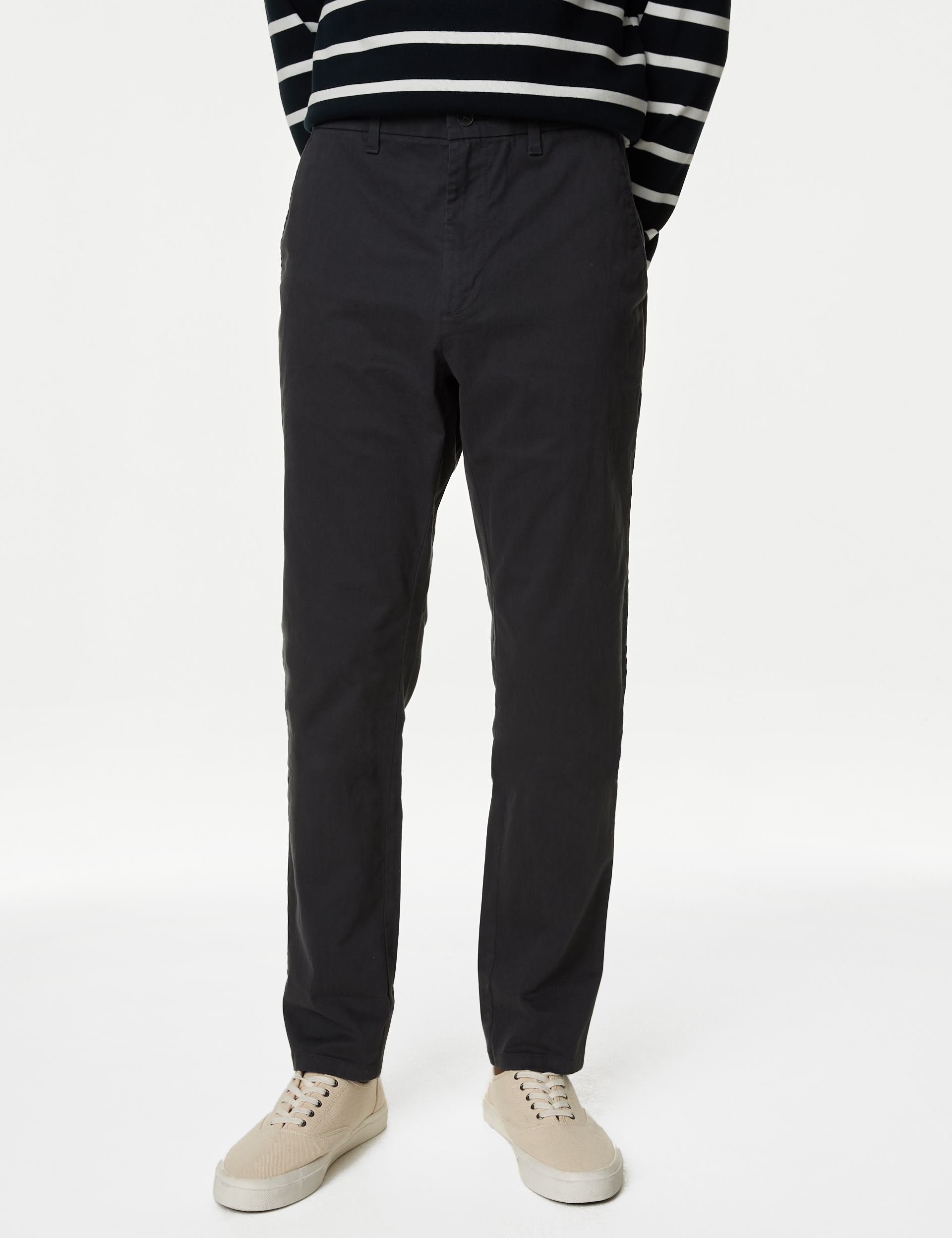 Regular Fit Stretch Chinos