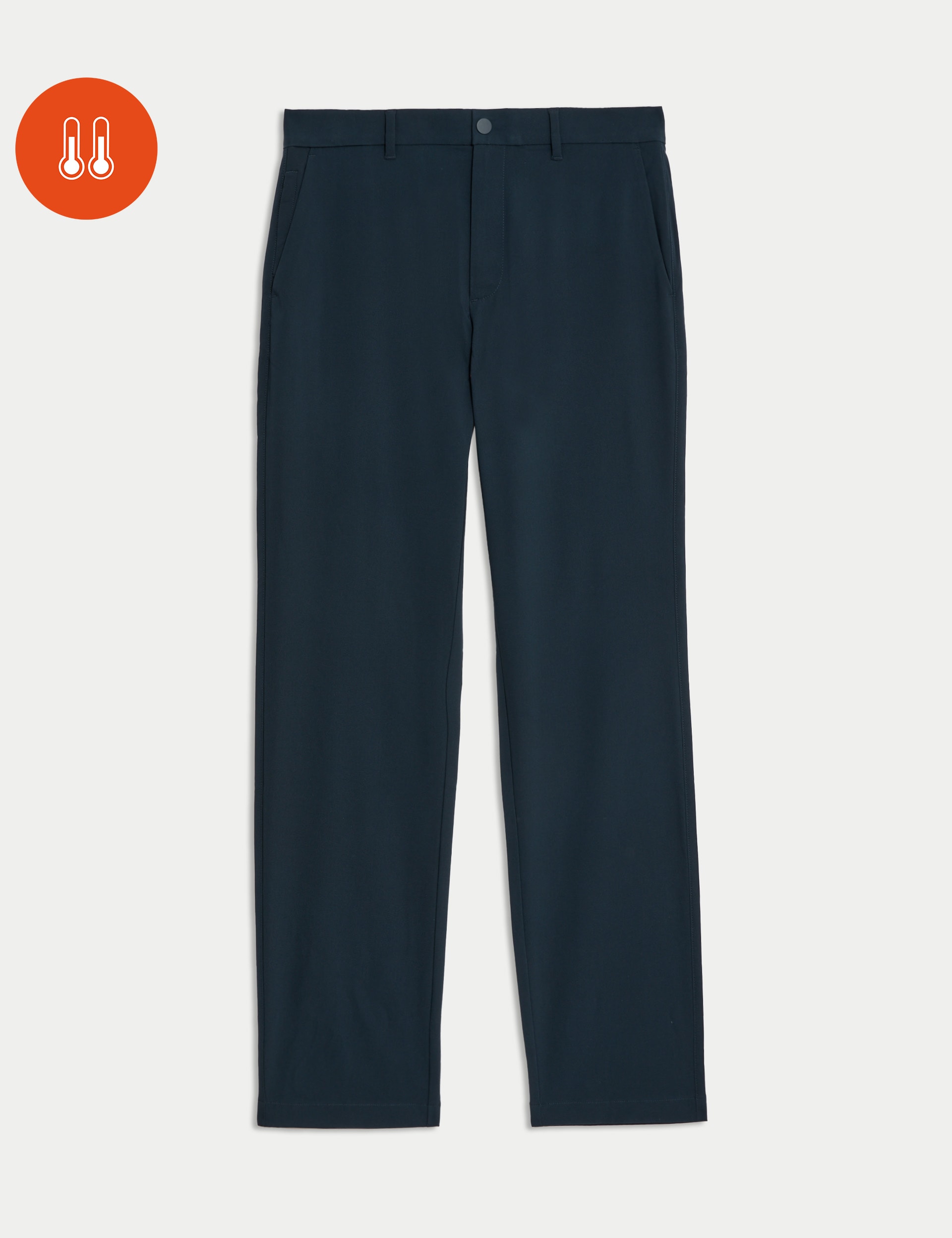 Men’s Navy Trousers at M&S
