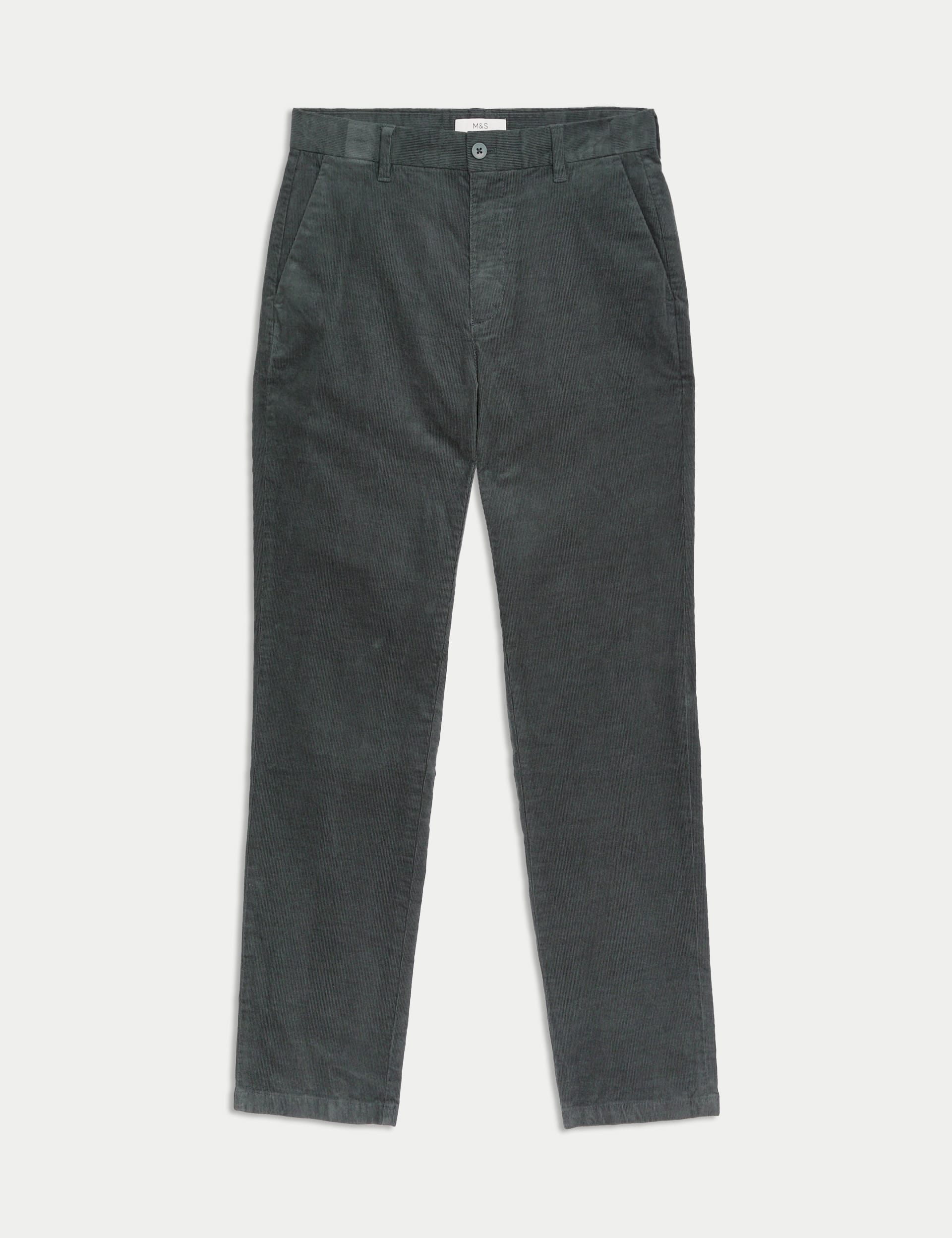 Men's Grey Trousers | M&S